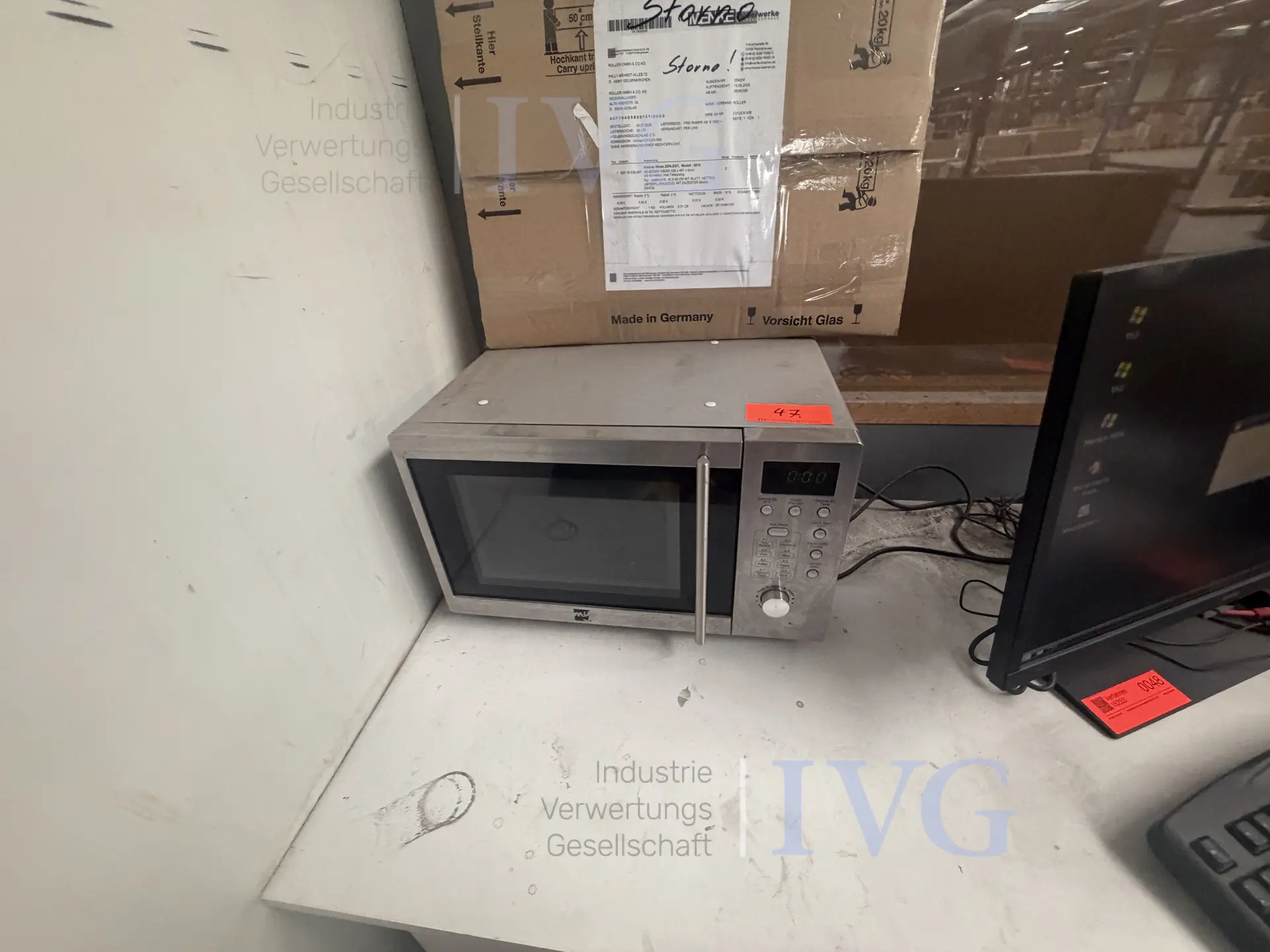 Verpakkingstafel – foto 18 – kavel bij IVG, Rödinghausen