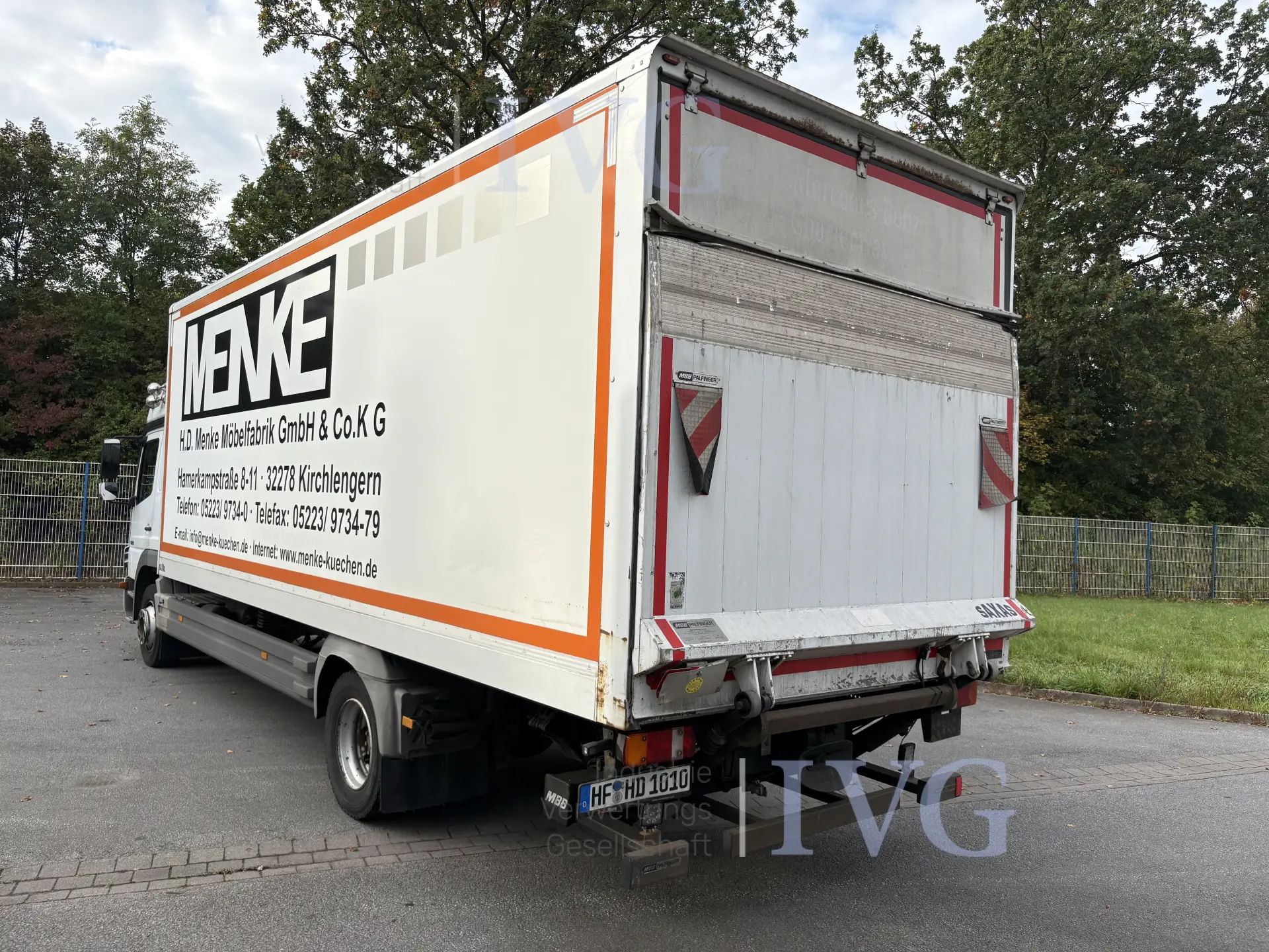 LKW geschlossener Kasten DAIMLER Atego 1229 L – foto 5 – kavel bij IVG, Rödinghausen