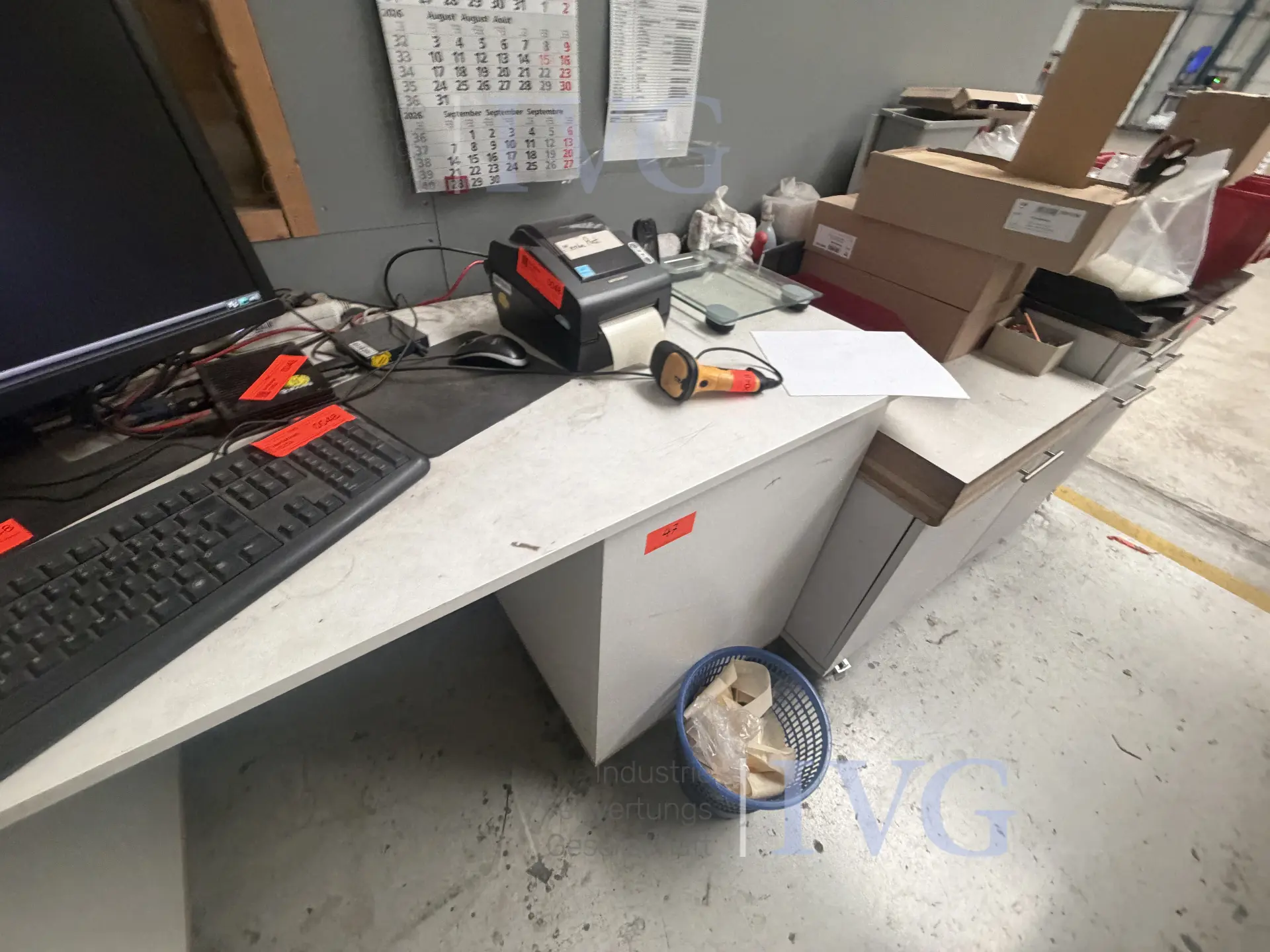 Verpakkingstafel – foto 17 – kavel bij IVG, Rödinghausen