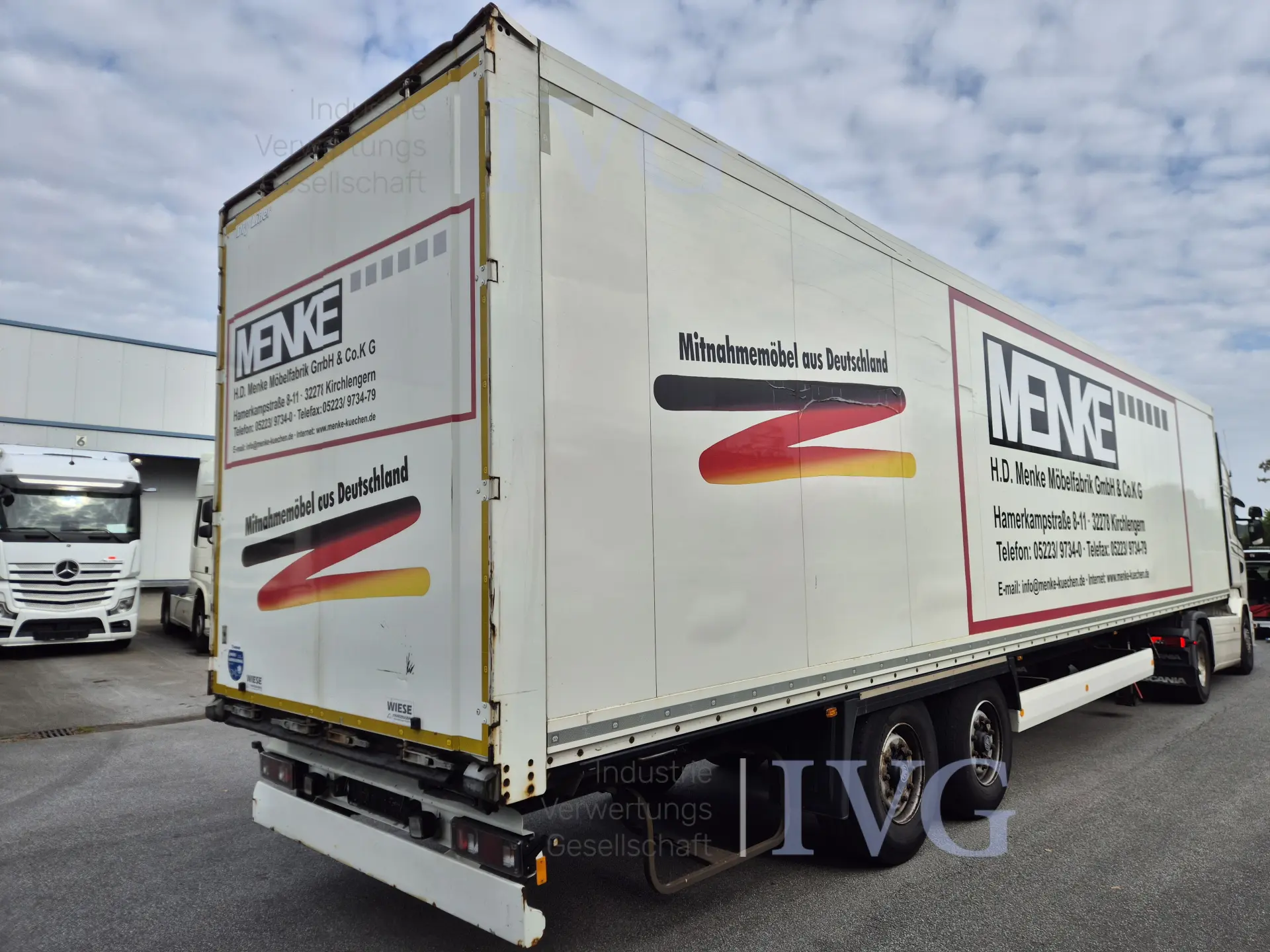 Anhänger > 10 t DA geschlossener Kasten KRONE – foto 13 – kavel bij IVG, Rödinghausen