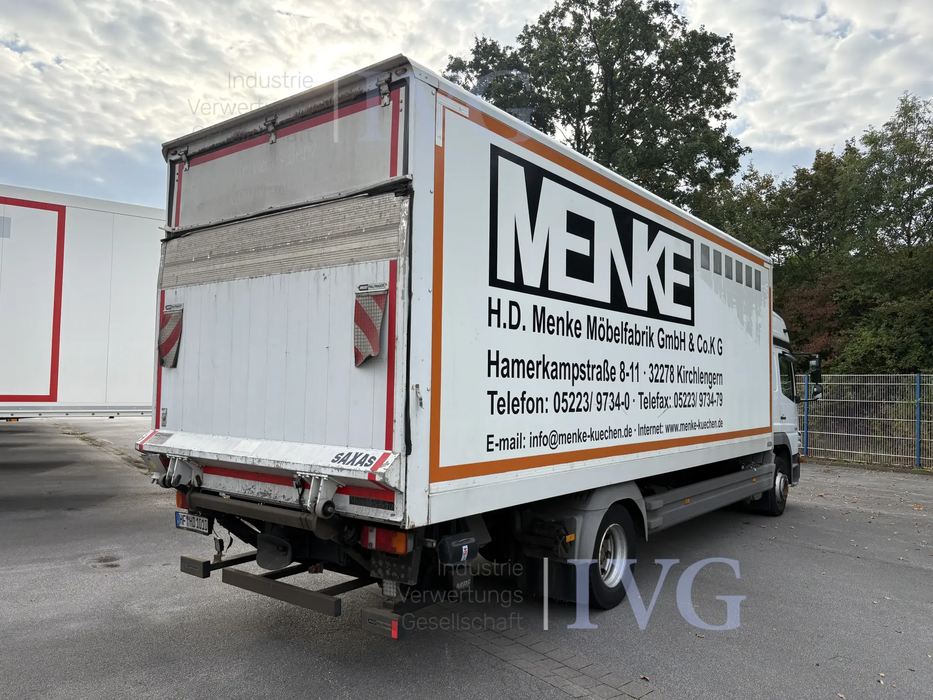 LKW geschlossener Kasten DAIMLER Atego 1229 L – foto 4 – kavel bij IVG, Rödinghausen