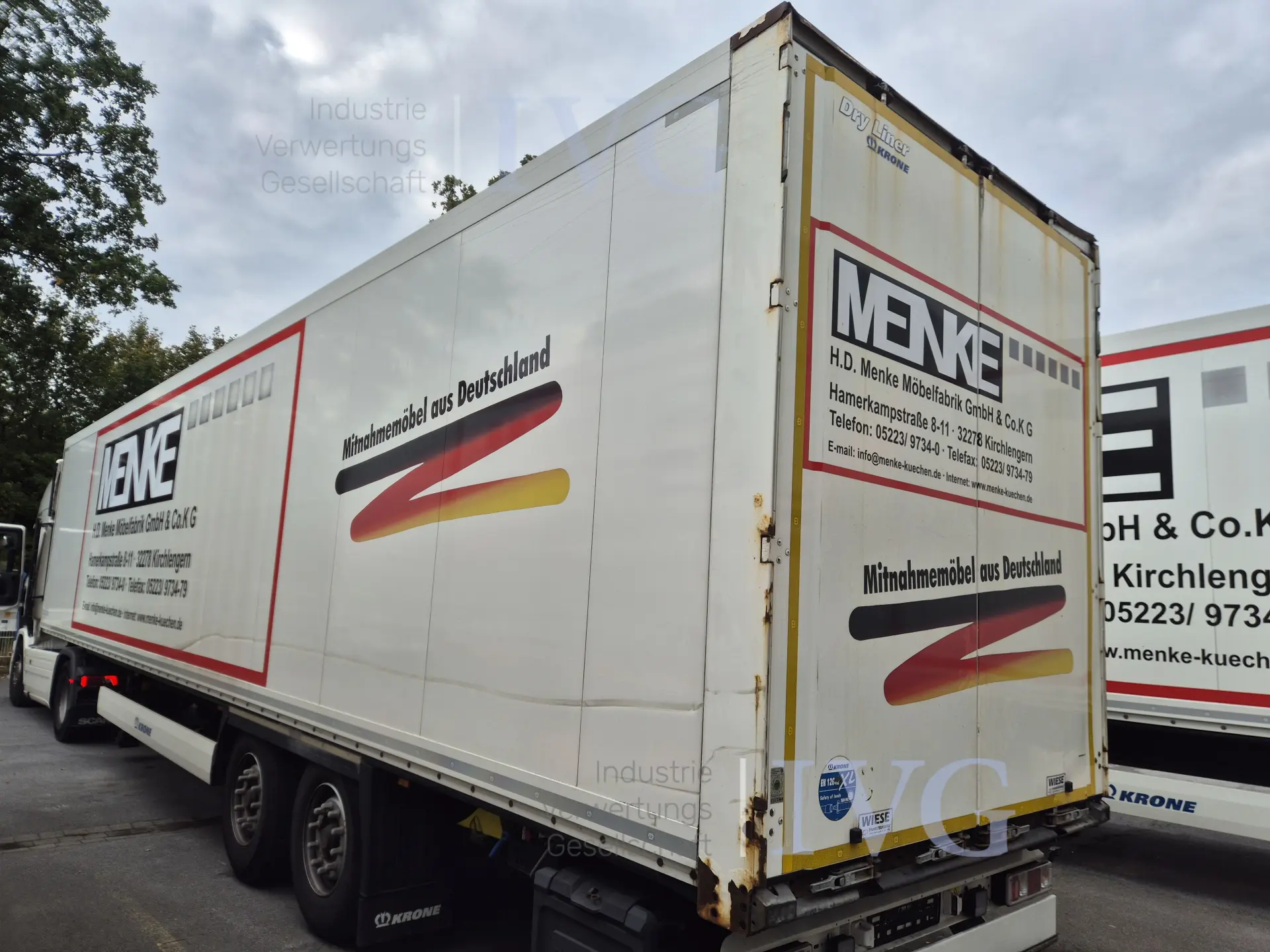 Anhänger > 10 t DA geschlossener Kasten KRONE N/A – foto 26 – kavel bij IVG, Rödinghausen