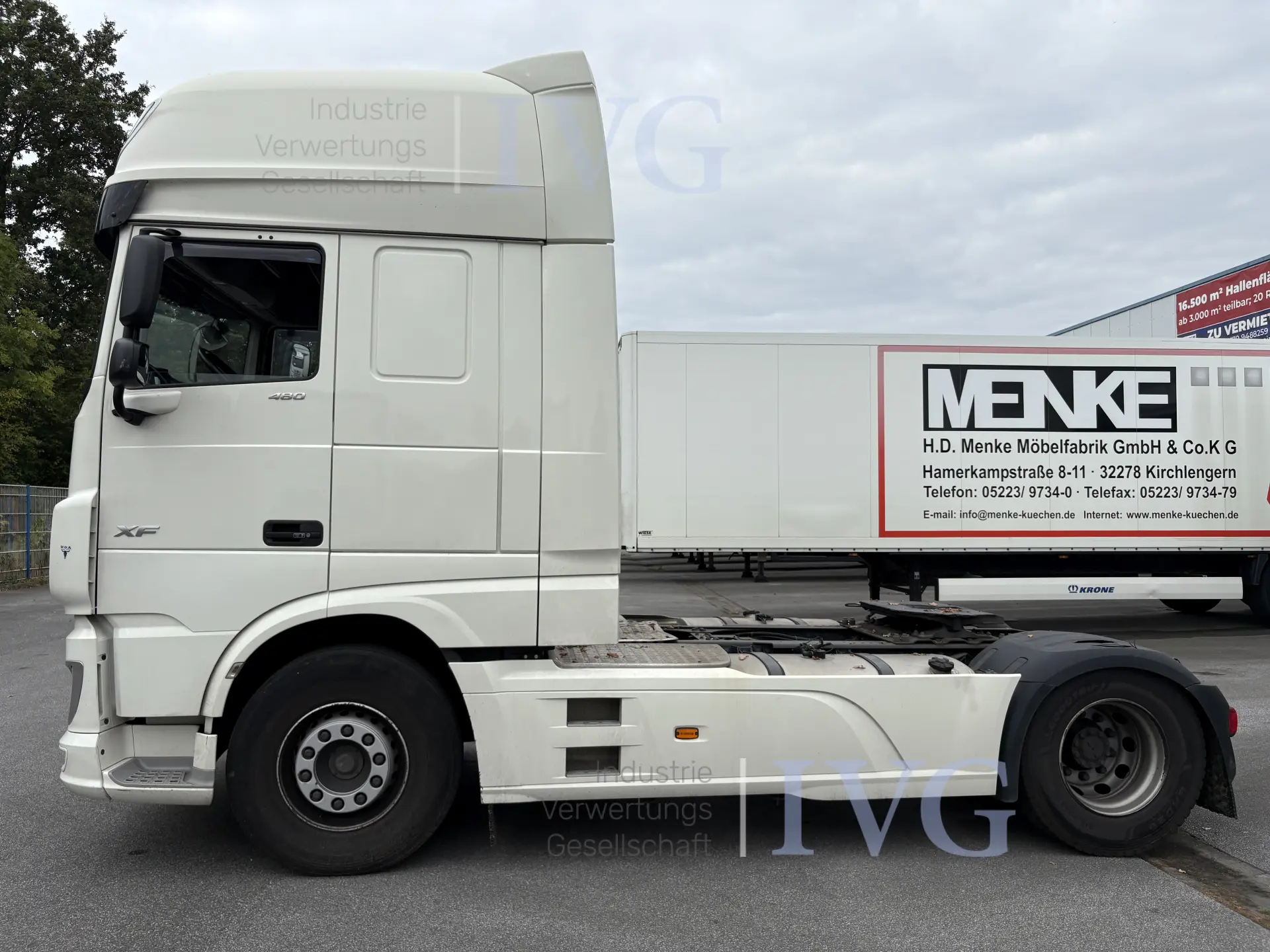 Sattelzugmaschine Fz.z.Gü.bef. > 12 t DAF TRUCKS XF 480 FT – foto 4 – kavel bij IVG, Rödinghausen