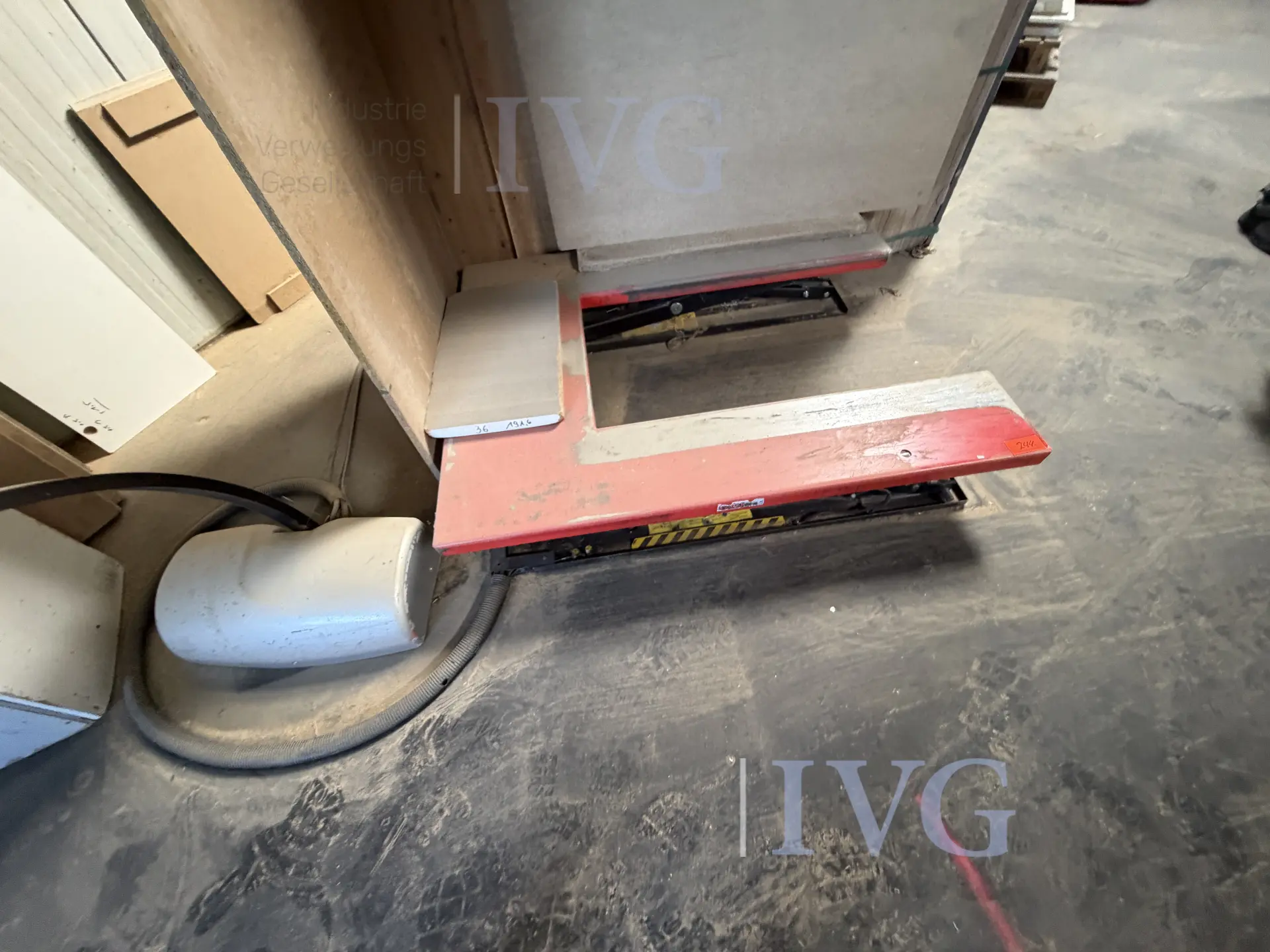 Paletten-Scherenhubtisch – foto 8 – kavel bij IVG, Rödinghausen