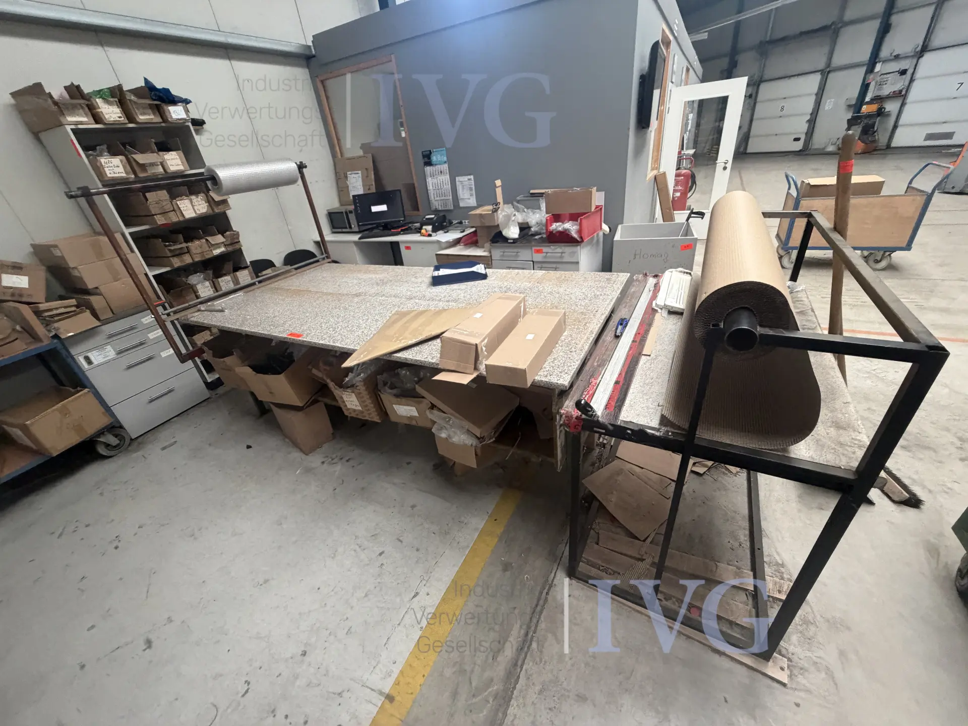 Verpakkingstafel – foto 2 – kavel bij IVG, Rödinghausen
