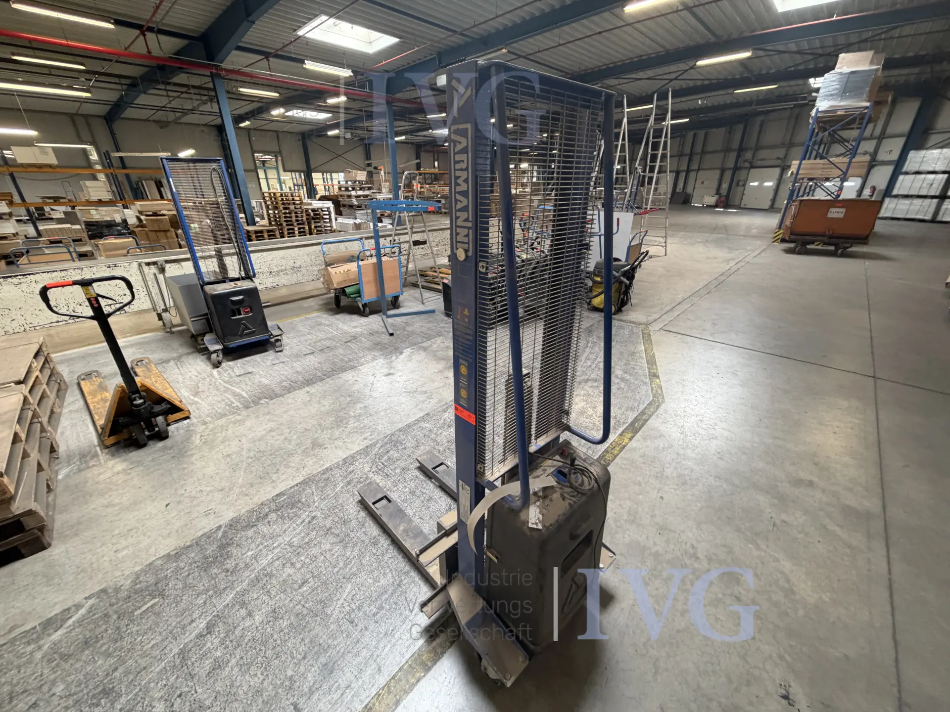 manueller Hochhubwagen ARMANNI Euro A Small 12V105/16 – foto 4 – kavel bij IVG, Rödinghausen