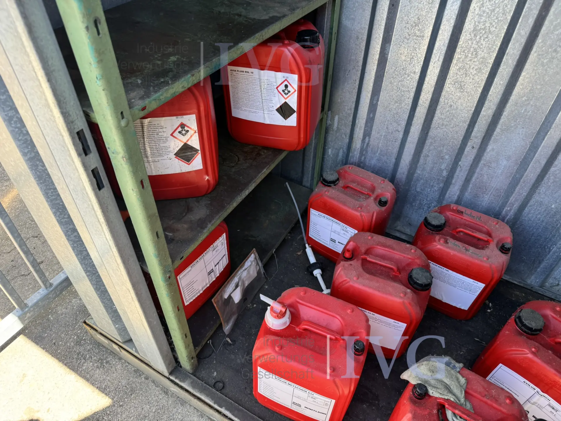 Materialcontainer FLADAFI – foto 3 – kavel bij IVG, Gaimersheim