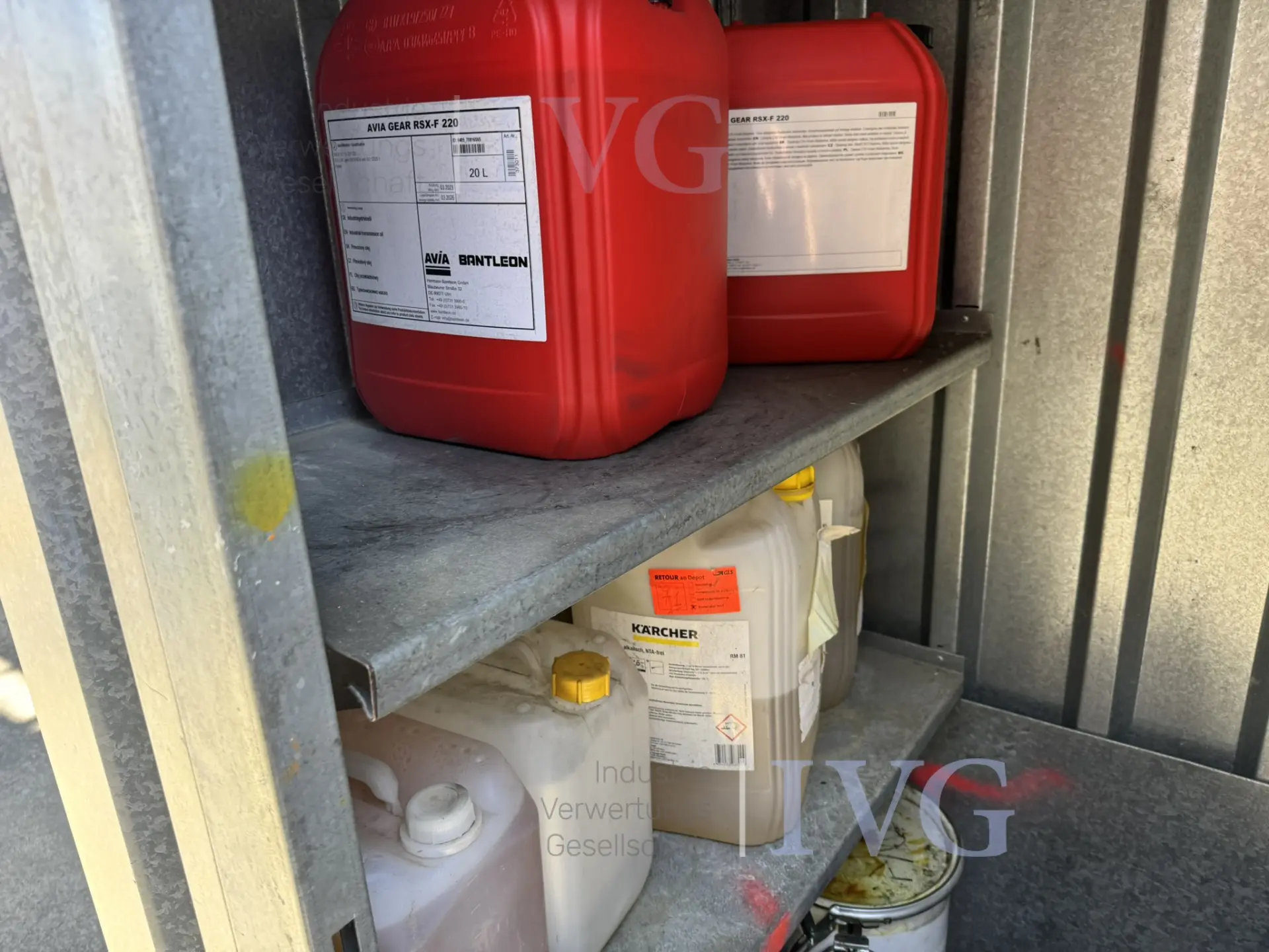Materialcontainer FLADAFI – foto 3 – kavel bij IVG, Gaimersheim
