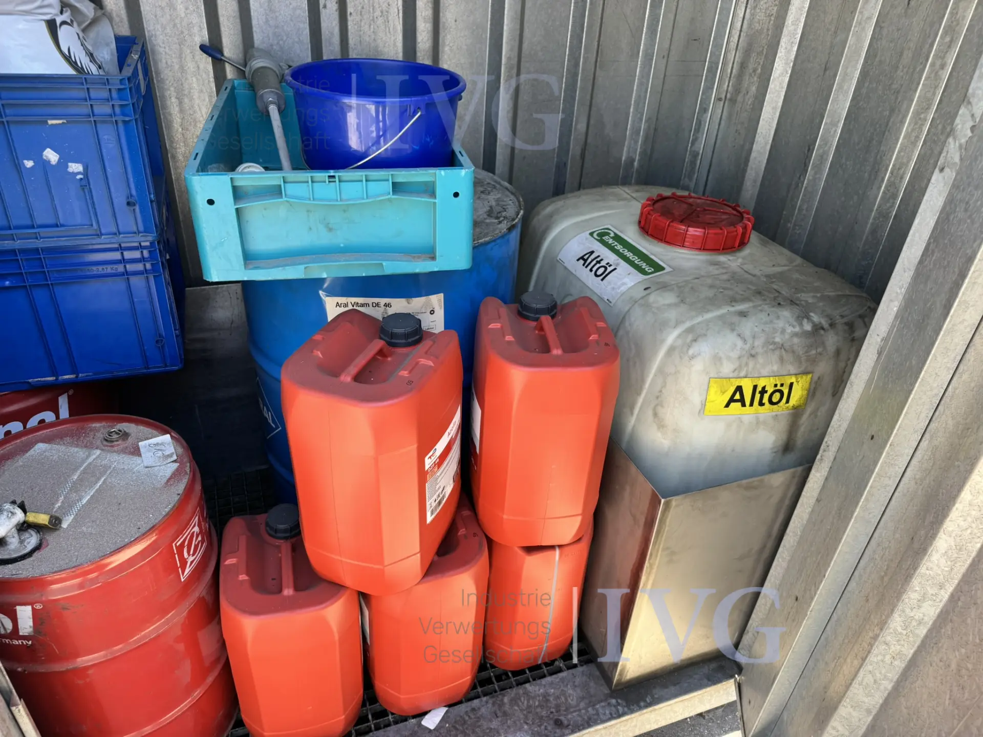 Materialcontainer FLADAFI – foto 3 – kavel bij IVG, Gaimersheim