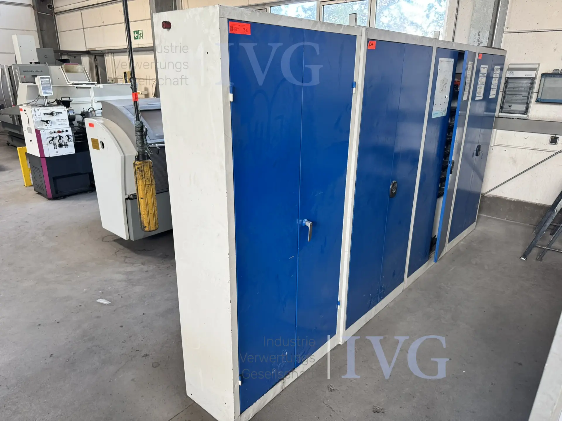 Stahl-Schränke (blau-grau) – kavel bij IVG, Gaimersheim