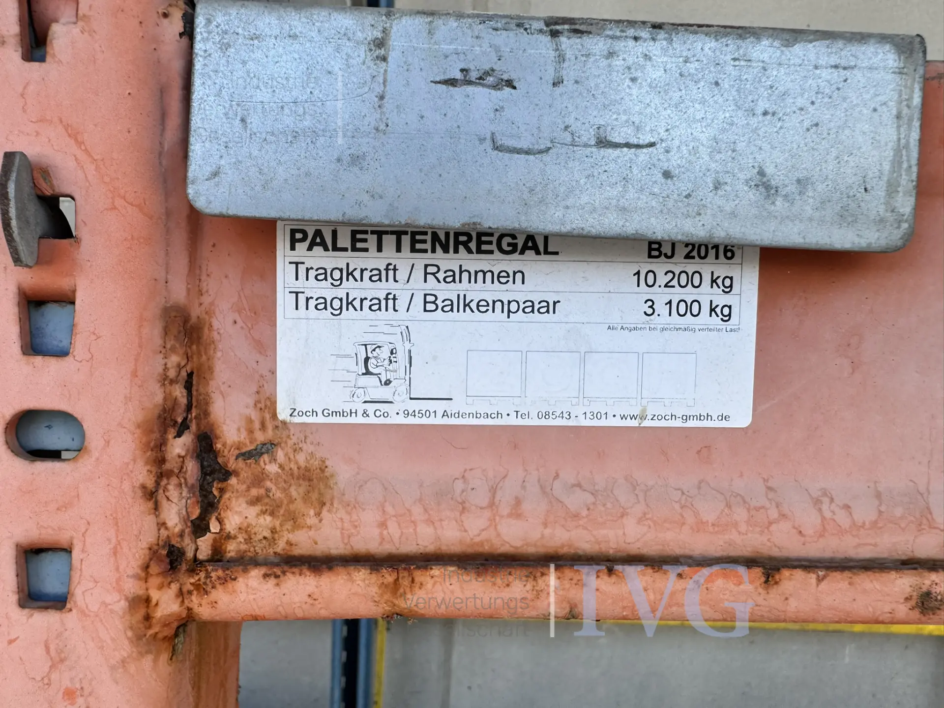 Schwerlastregal – foto 4 – kavel bij IVG, Gaimersheim