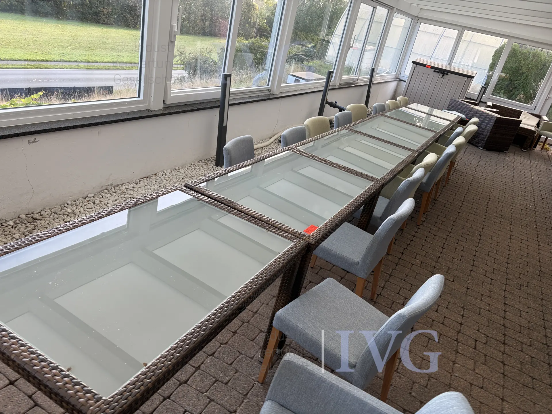 Posten Gartenmöbel (Rattanoptik) – foto 11 – kavel bij IVG, Bad Salzuflen