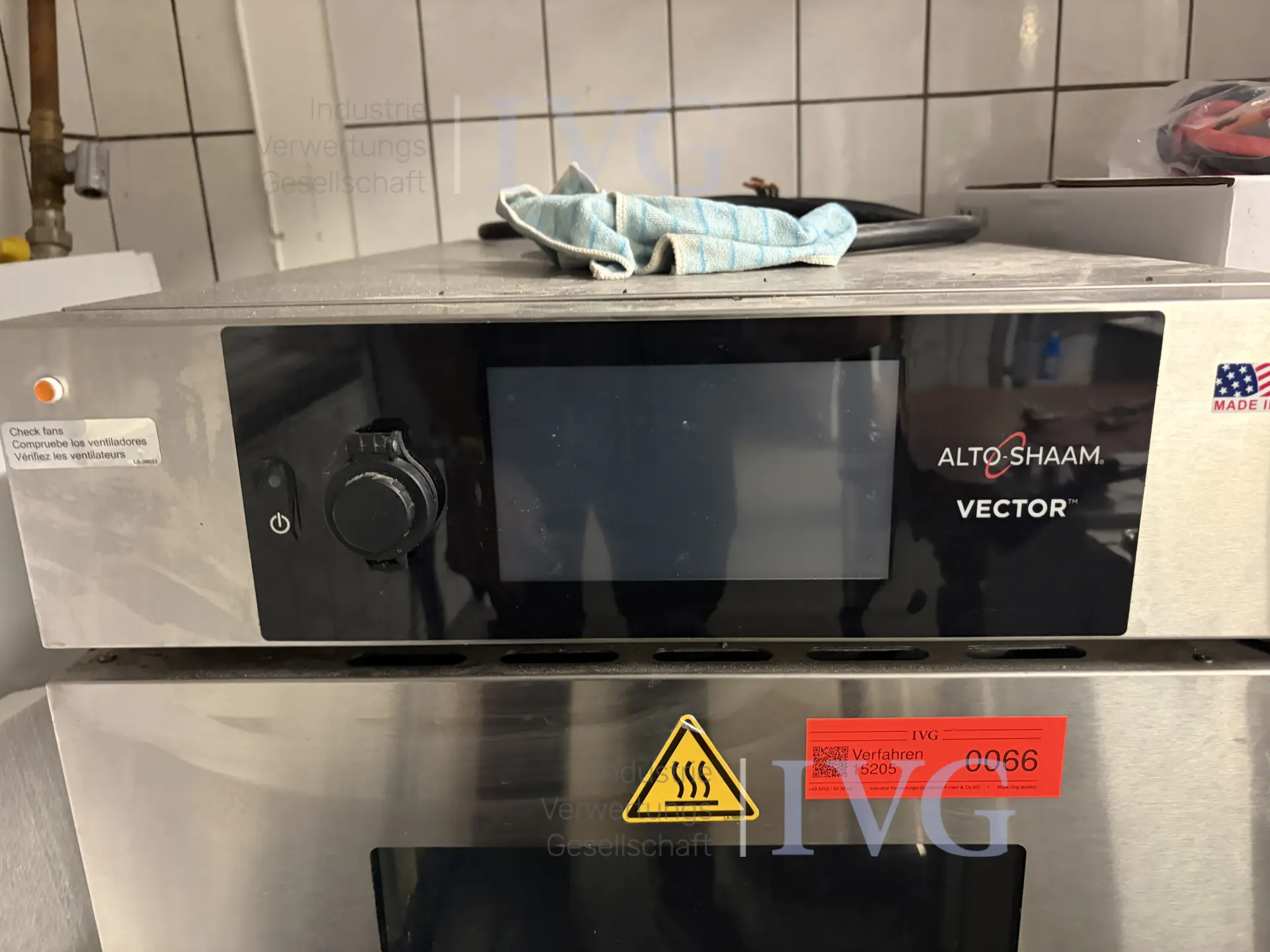 Konvektomat ALTO-SHAAM Vector – foto 4 – kavel bij IVG, Bad Salzuflen