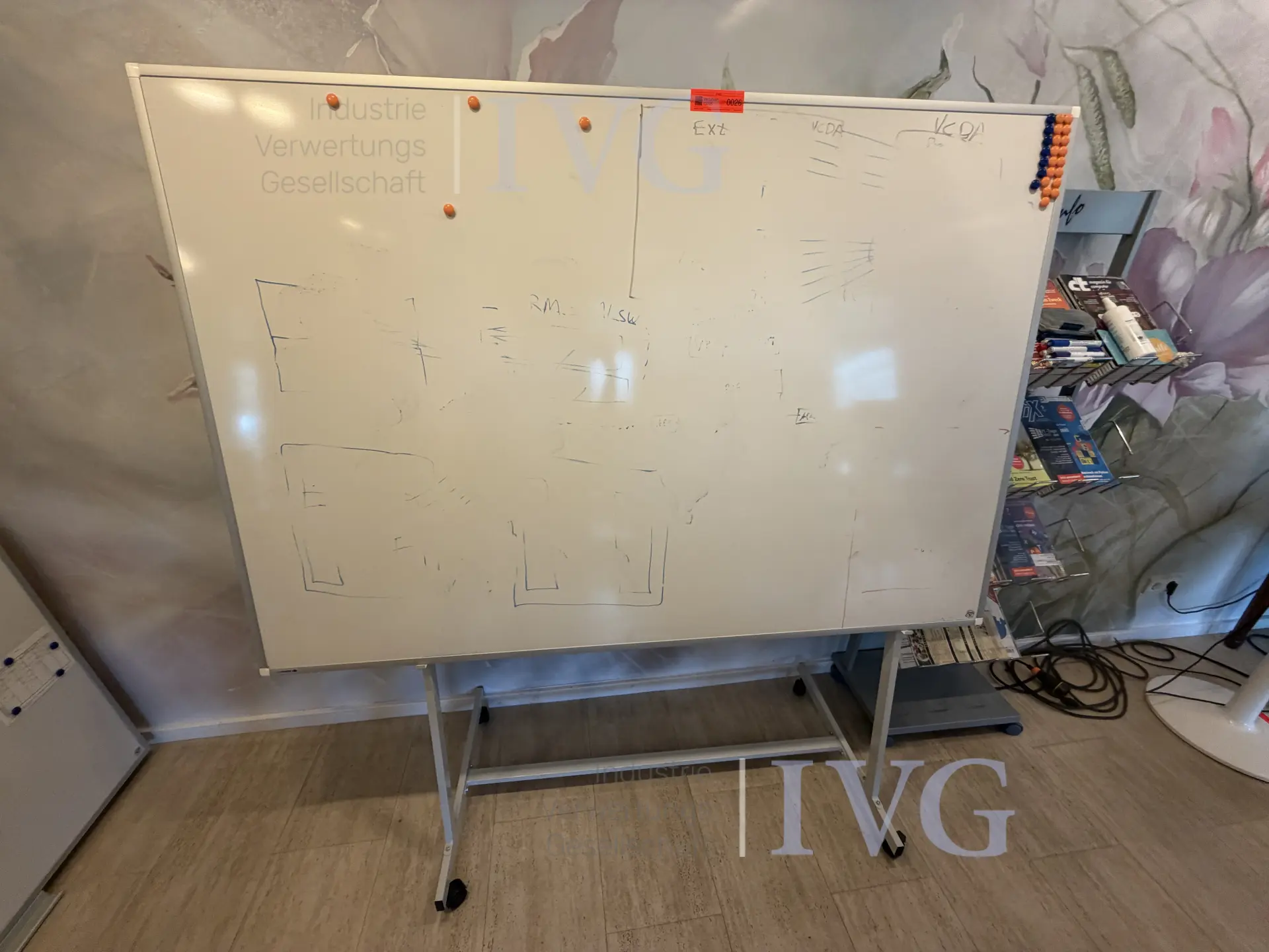 mobiles Whiteboard LEGAMASTER – foto 2 – kavel bij IVG, Bad Salzuflen