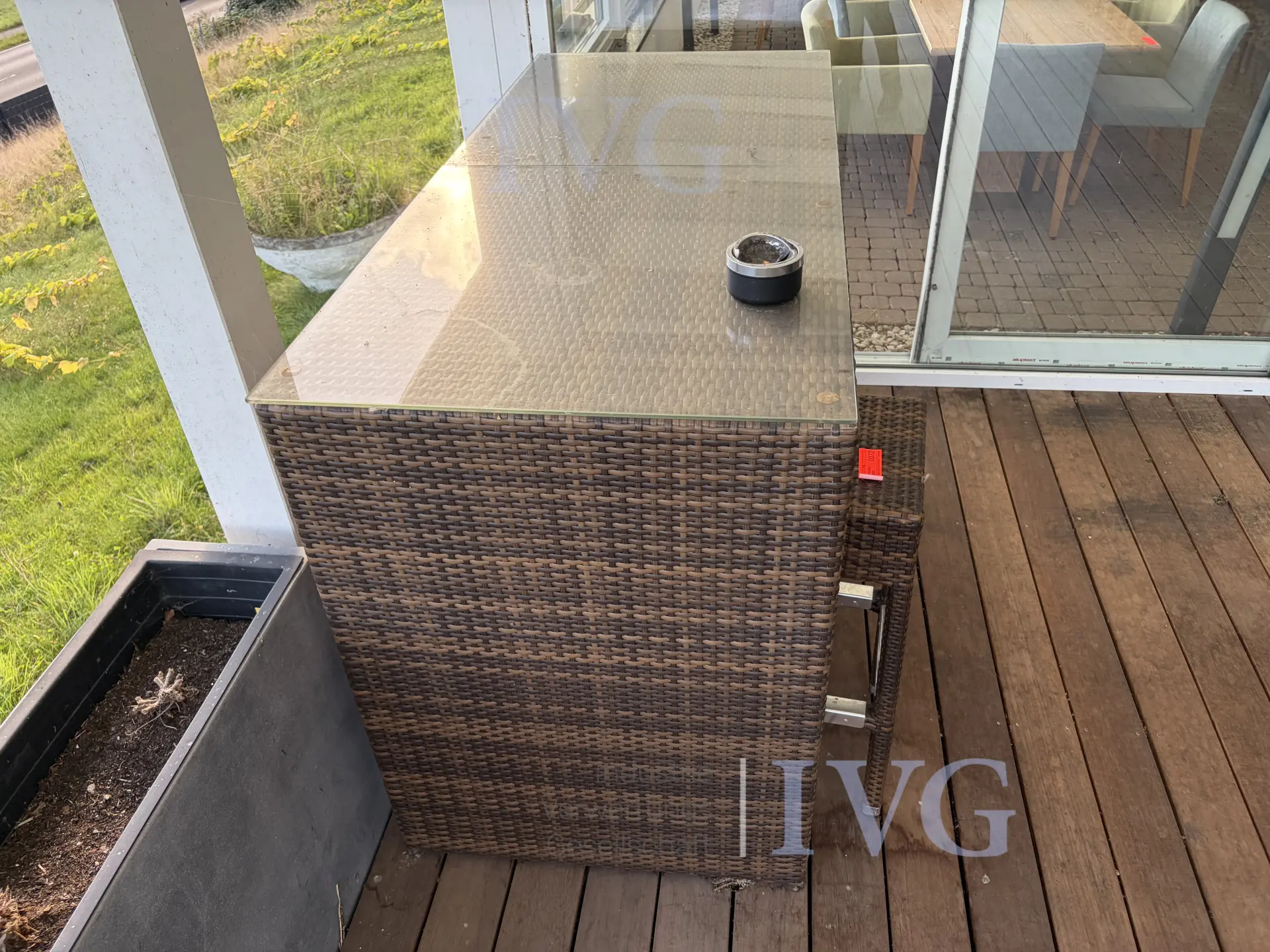 Posten Gartenmöbel (Rattanoptik) – foto 3 – kavel bij IVG, Bad Salzuflen
