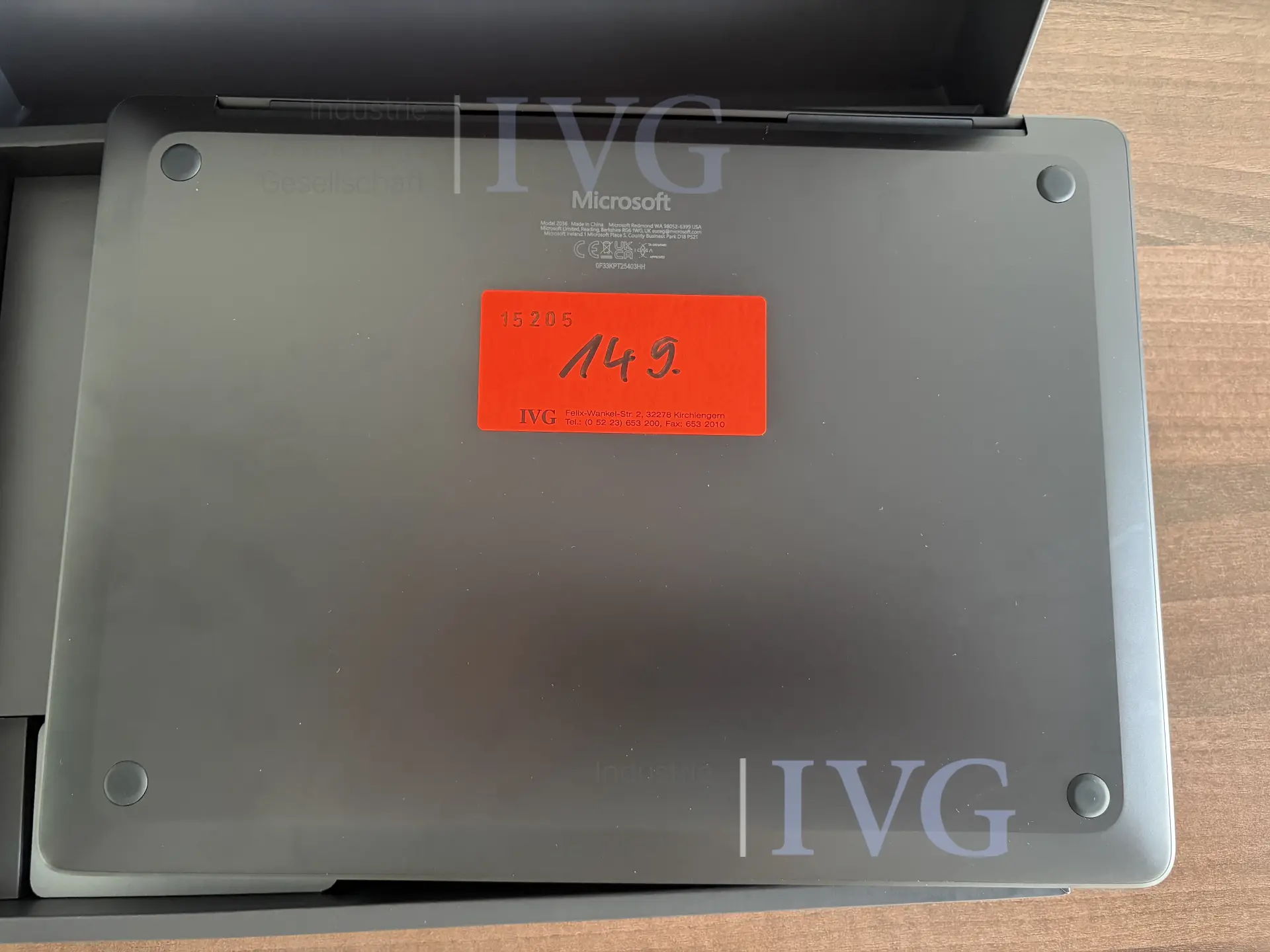 Notebook MICROSOFT Surface 2036 – foto 8 – kavel bij IVG, Bad Salzuflen
