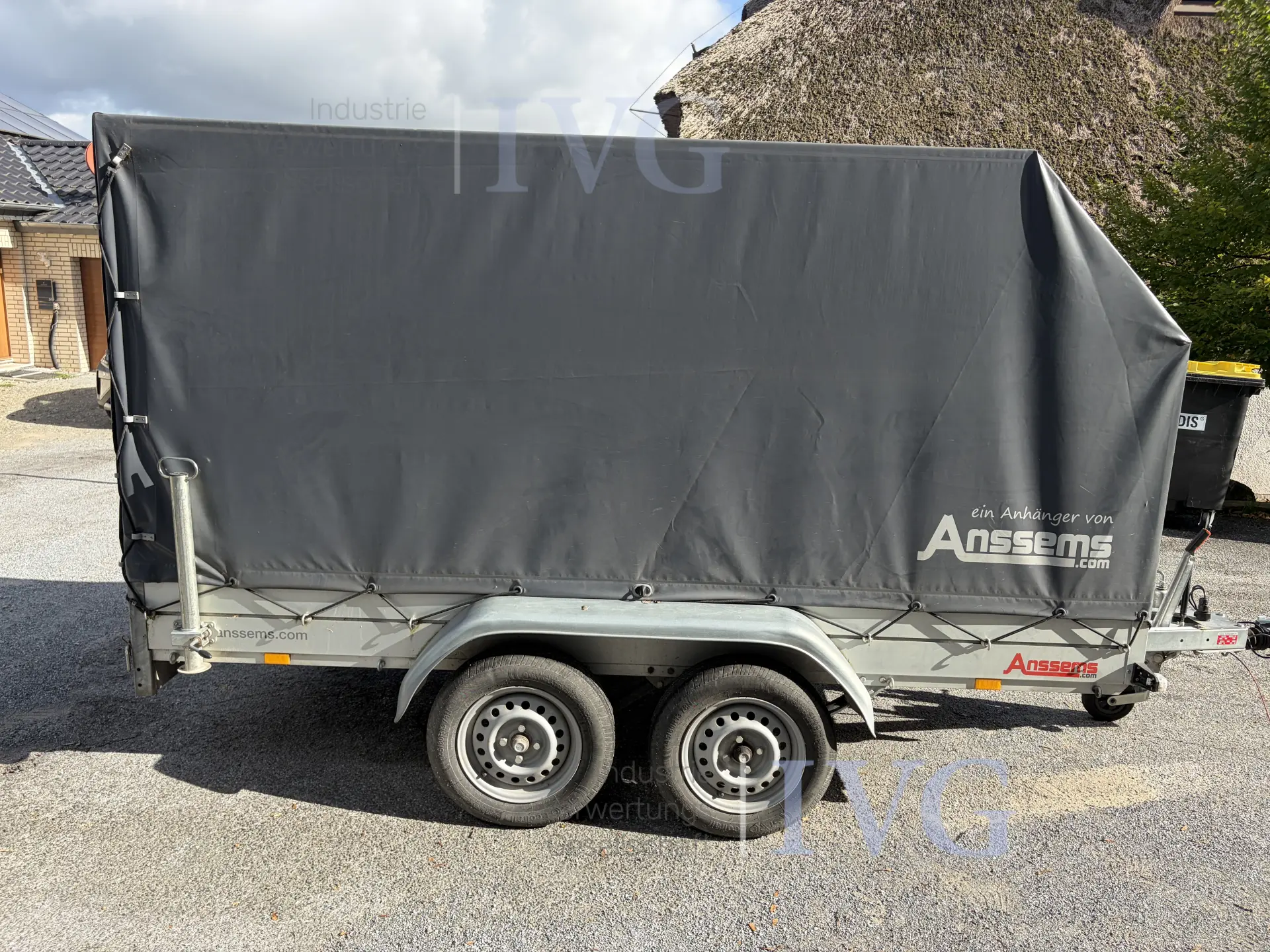 Anhänger DC Plattform ANSSEMS GTT A1 1500 – foto 4 – kavel bij IVG, Bad Salzuflen