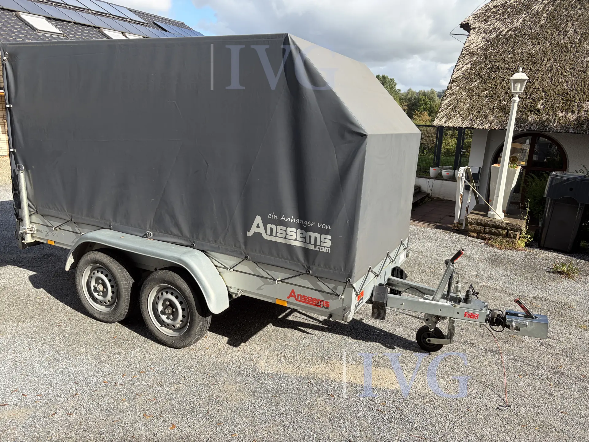 Anhänger DC Plattform ANSSEMS GTT A1 1500 – foto 3 – kavel bij IVG, Bad Salzuflen