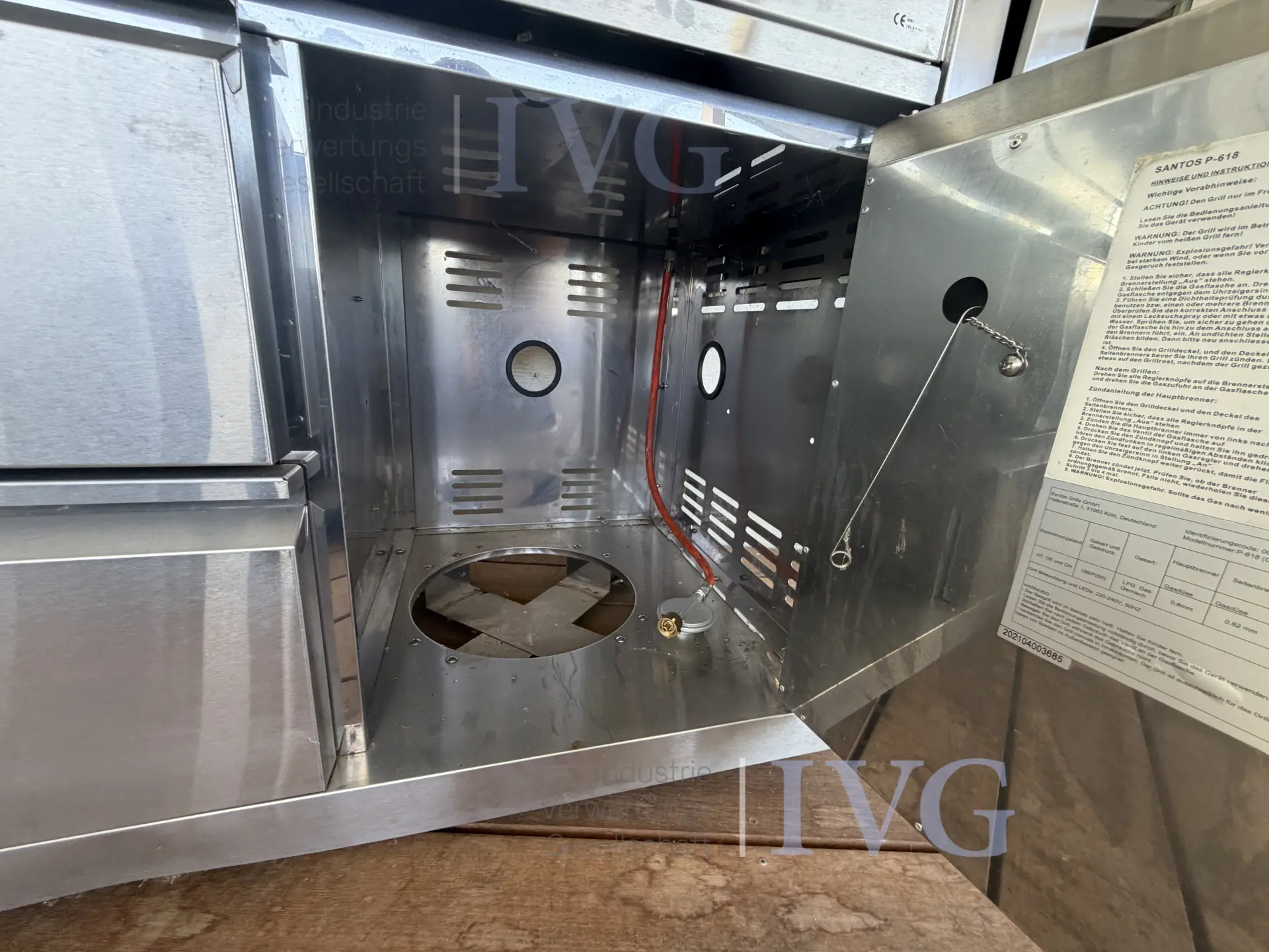 Gasgrill SANTOS P 618 – foto 5 – kavel bij IVG, Bad Salzuflen