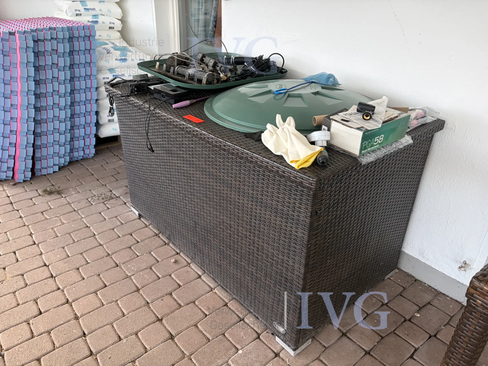Posten Gartenmöbel (Rattanoptik) – foto 25 – kavel bij IVG, Bad Salzuflen