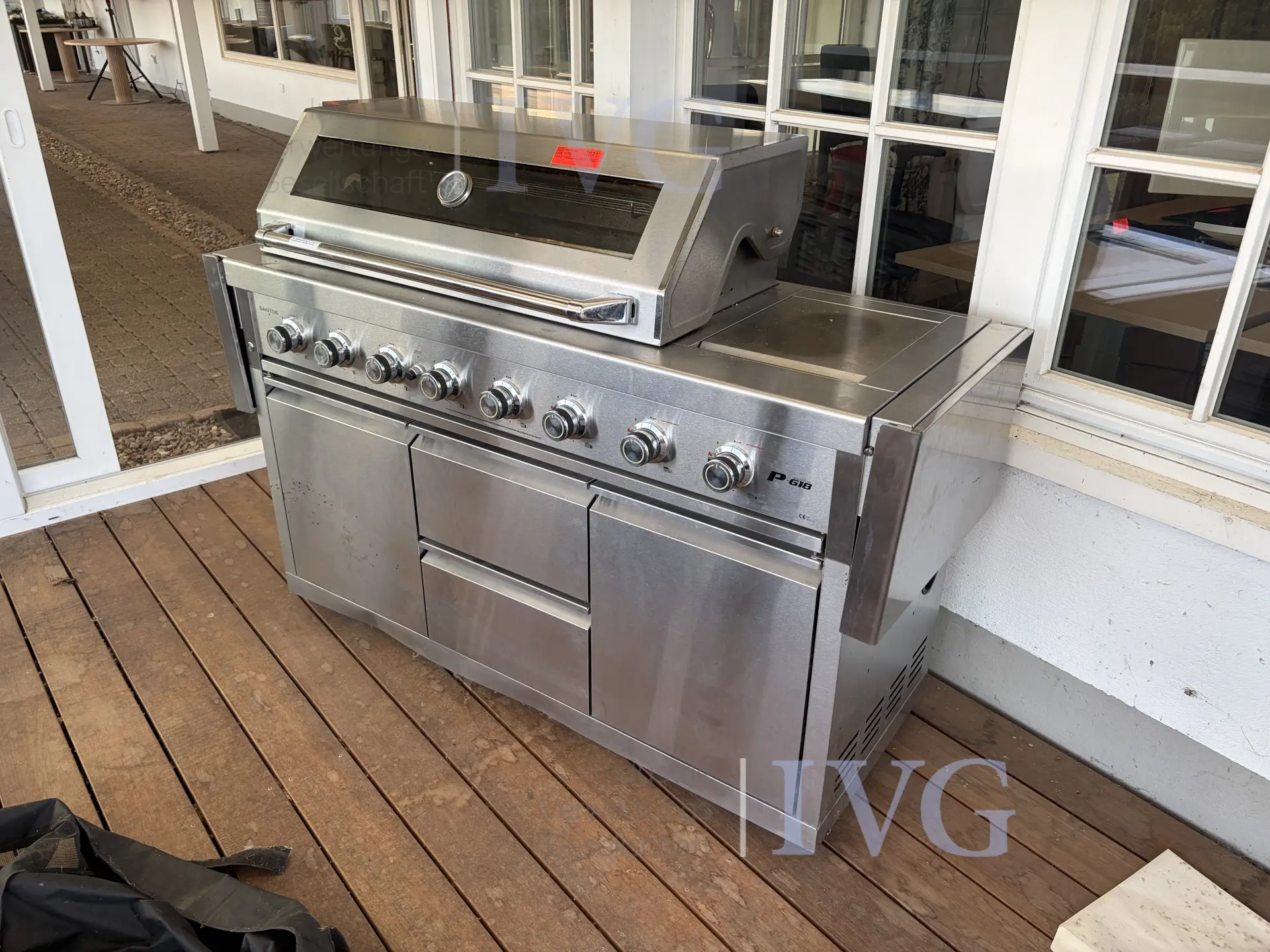 Gasgrill SANTOS P 618 – kavel bij IVG, Bad Salzuflen