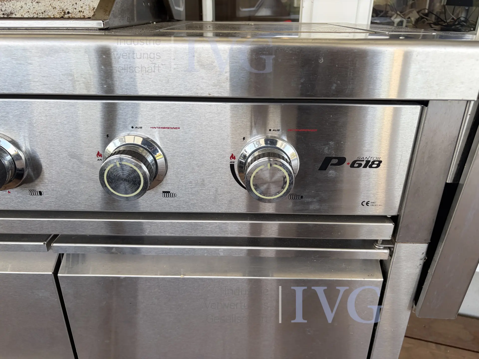 Gasbarbecue SANTOS P 618 – foto 13 – kavel bij IVG, Bad Salzuflen