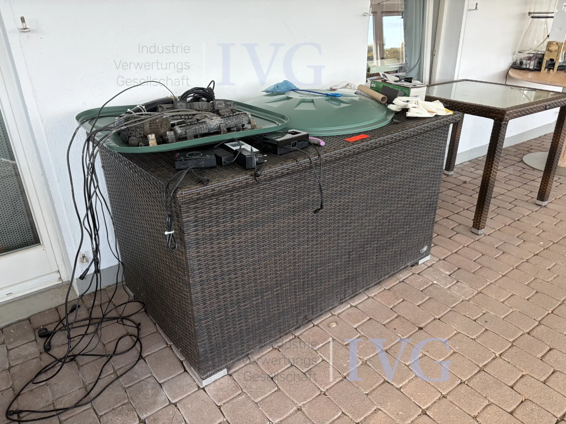 Posten Gartenmöbel (Rattanoptik) – foto 27 – kavel bij IVG, Bad Salzuflen
