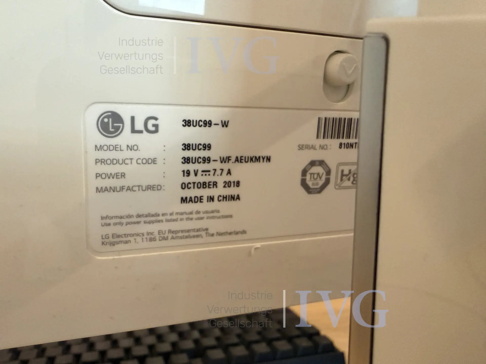 Flachbildschirme LG 38WN95C – foto 3 – kavel bij IVG, Bad Salzuflen