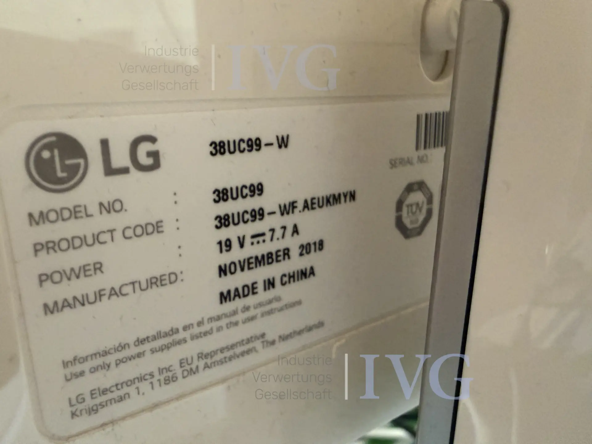 Flachbildschirme LG 38UC99 – foto 2 – kavel bij IVG, Bad Salzuflen