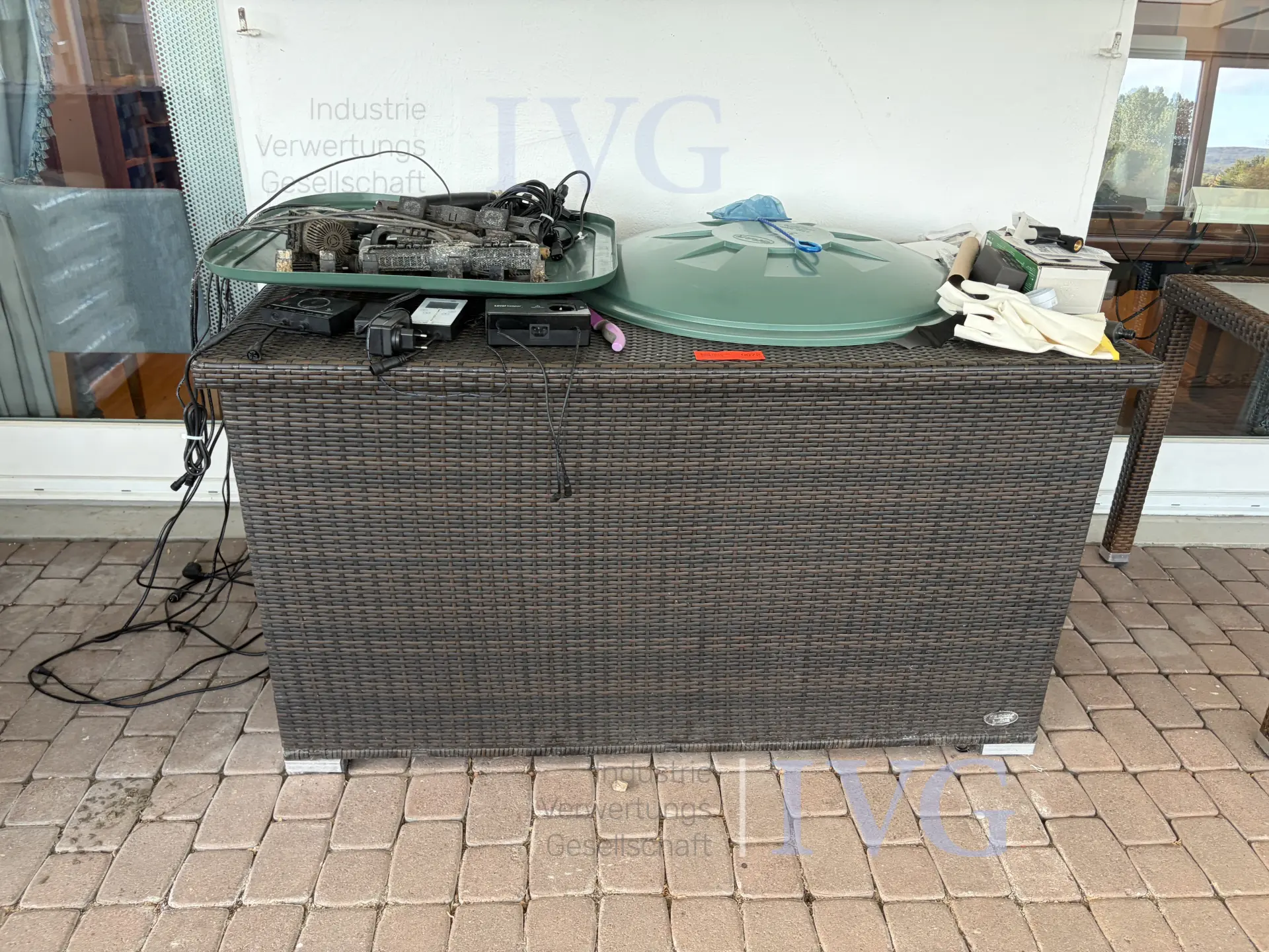 Posten Gartenmöbel (Rattanoptik) – foto 26 – kavel bij IVG, Bad Salzuflen