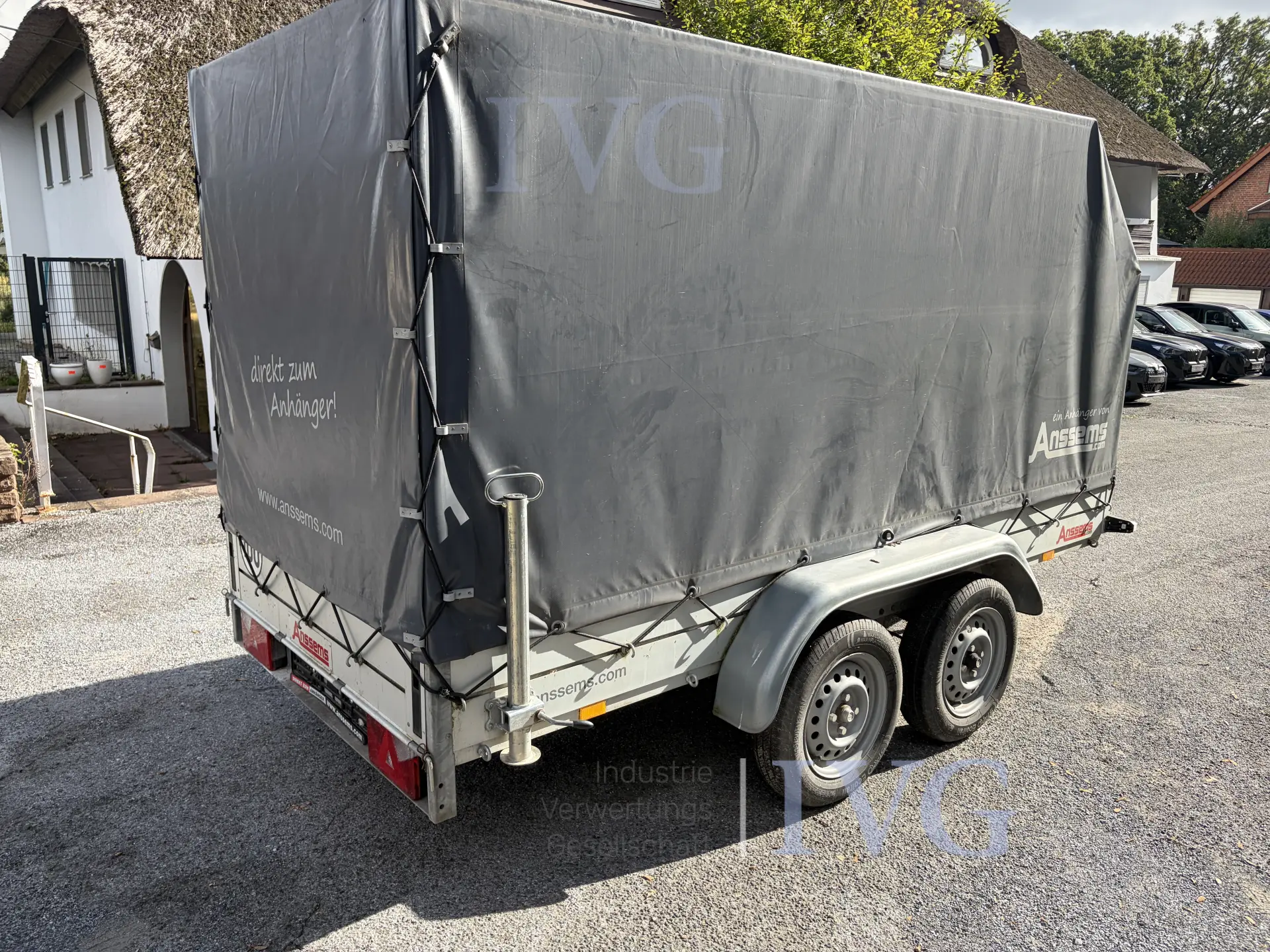 Anhänger DC Plattform ANSSEMS GTT A1 1500 – foto 5 – kavel bij IVG, Bad Salzuflen