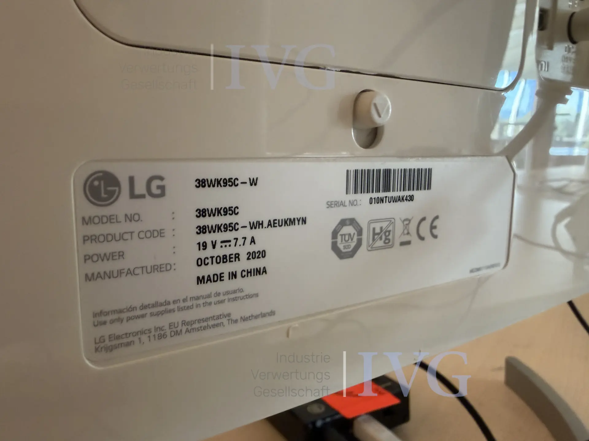 Flachbildschirme LG 38WK95C – foto 3 – kavel bij IVG, Bad Salzuflen
