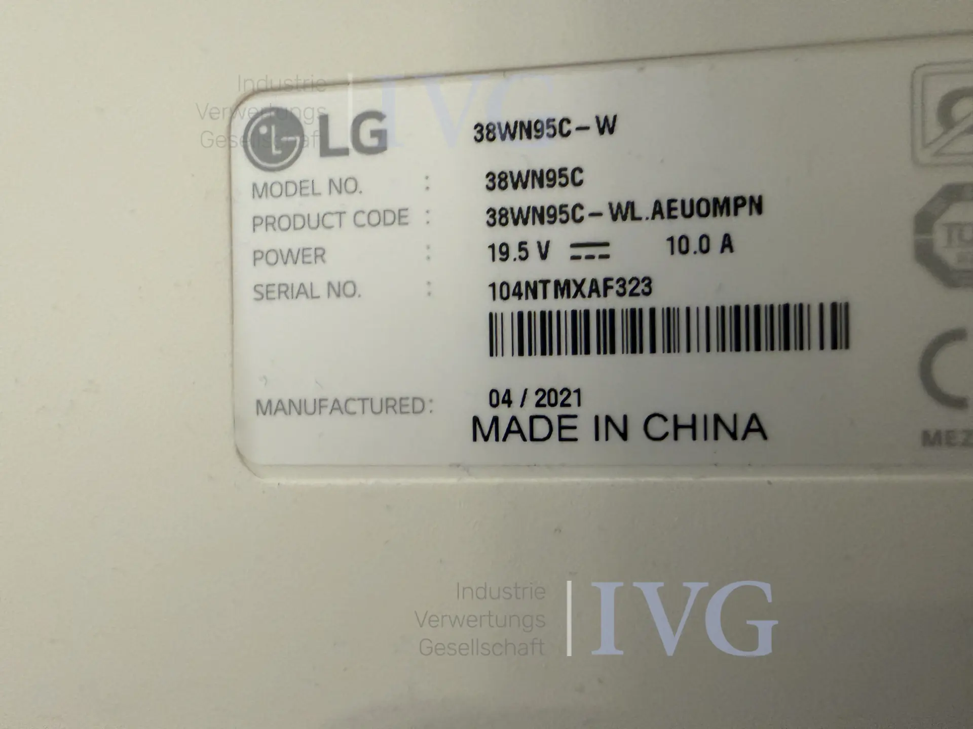 Flachbildschirme LG 38WN95C – foto 9 – kavel bij IVG, Bad Salzuflen