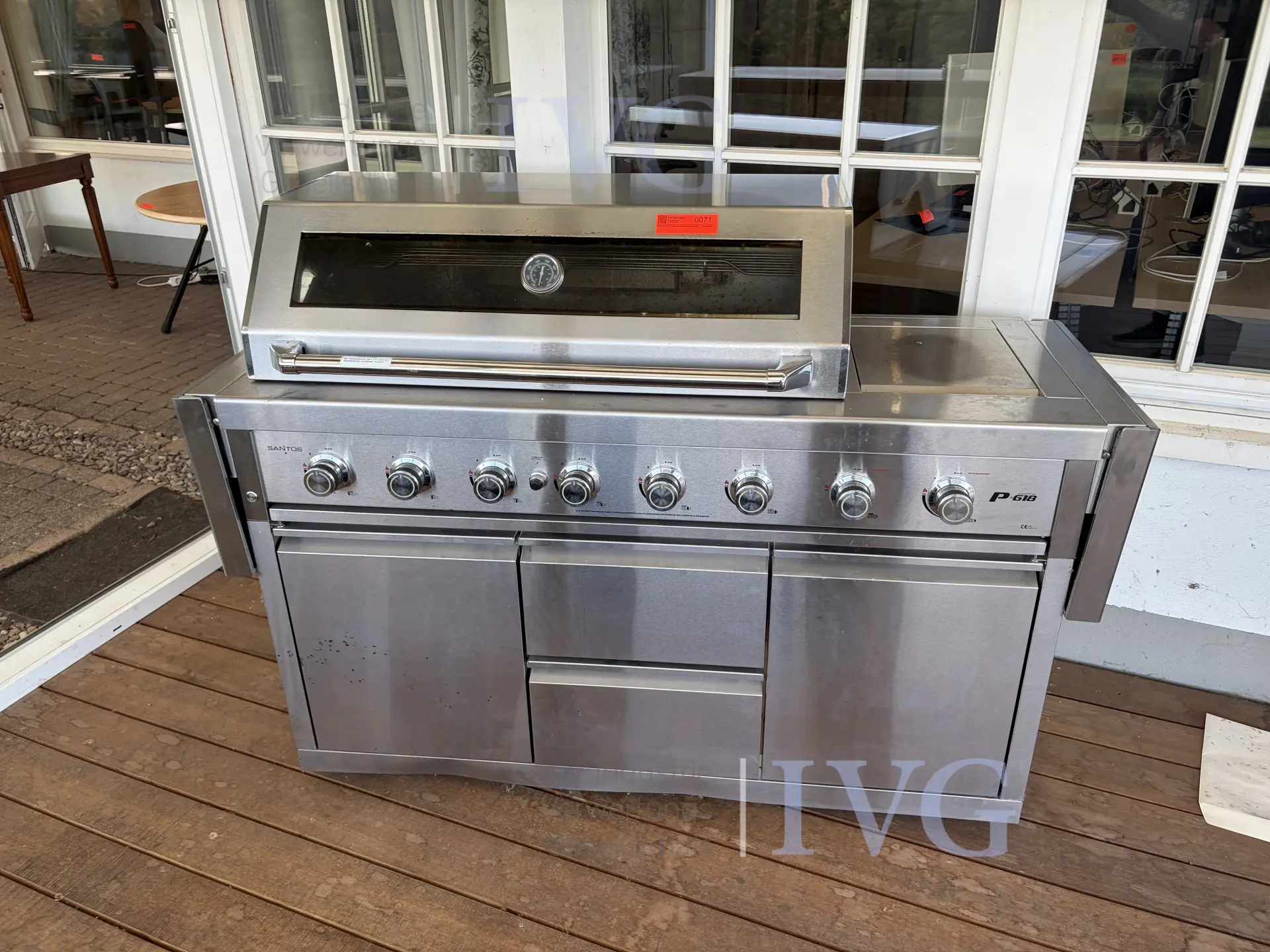 Gasgrill SANTOS P 618 – foto 2 – kavel bij IVG, Bad Salzuflen