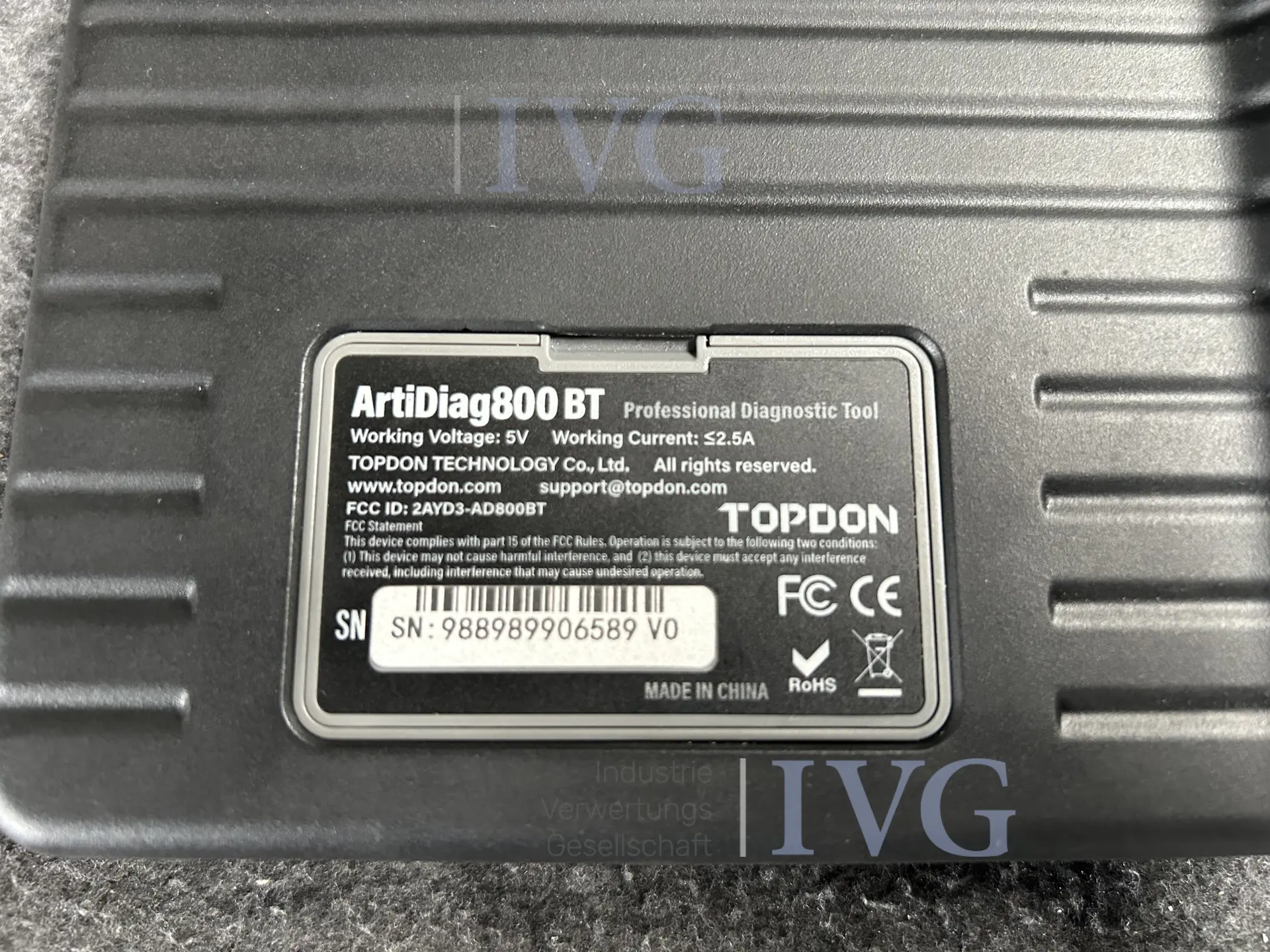 Diagnosegerät TOPDON ArtiDiag800 BT – foto 4 – kavel bij IVG, Kirchlengern