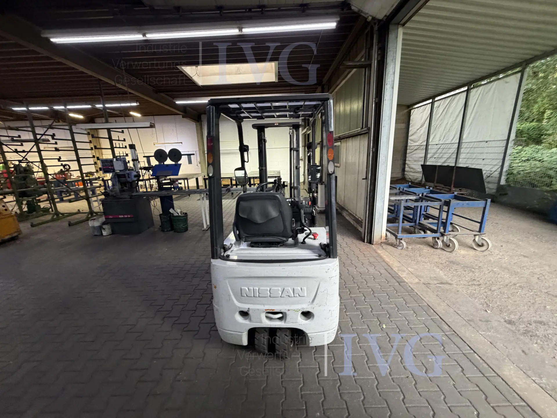E-Gabelstapler NISSAN A1N1L18Q – foto 7 – kavel bij IVG, Gütersloh