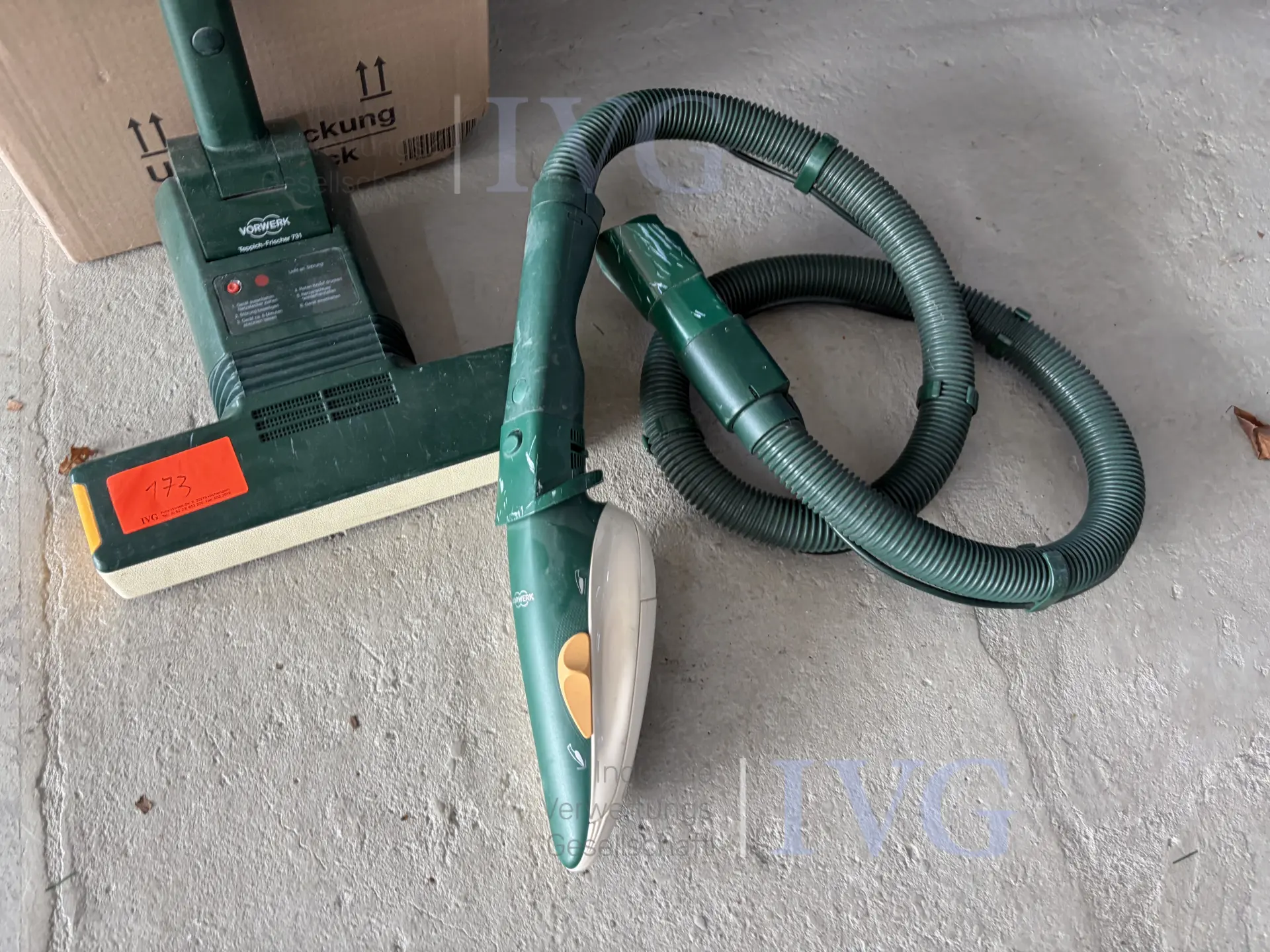 Staubsauger VORWERK Teppich-Frischer 731 – foto 4 – kavel bij IVG, Gütersloh