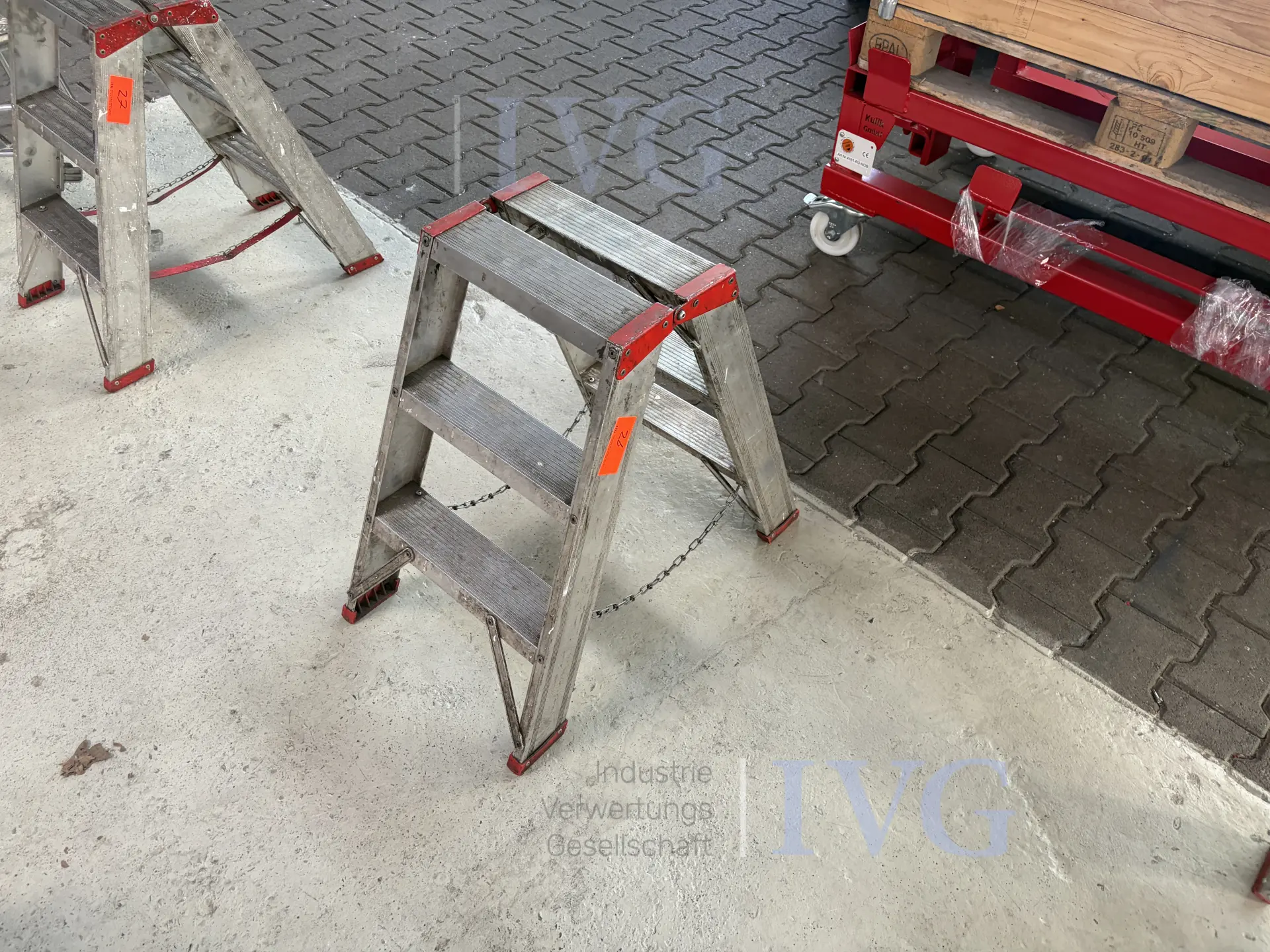 Alu-Stehleiter WÜRTH – kavel bij IVG, Gütersloh