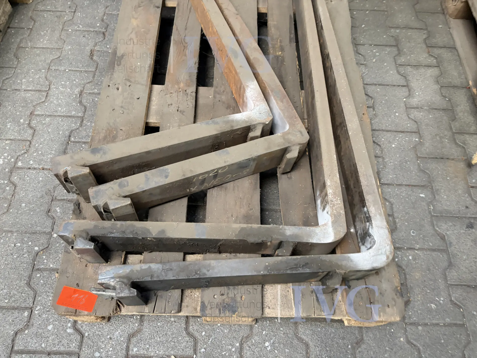 Paar Gabelstaplerzinken – foto 2 – kavel bij IVG, Gütersloh