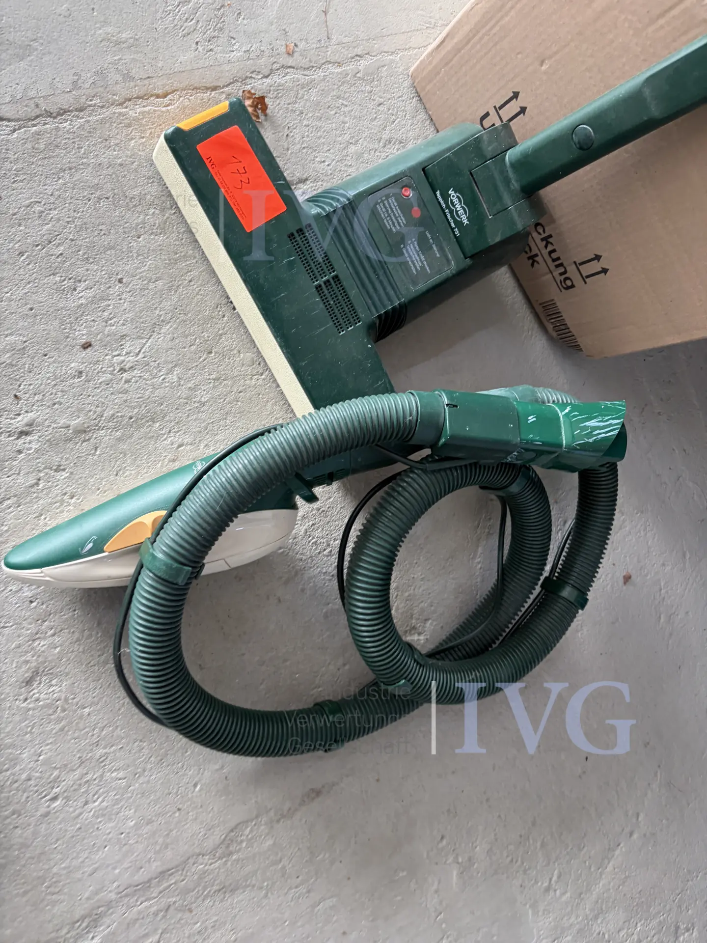 Staubsauger VORWERK Teppich-Frischer 731 – foto 5 – kavel bij IVG, Gütersloh