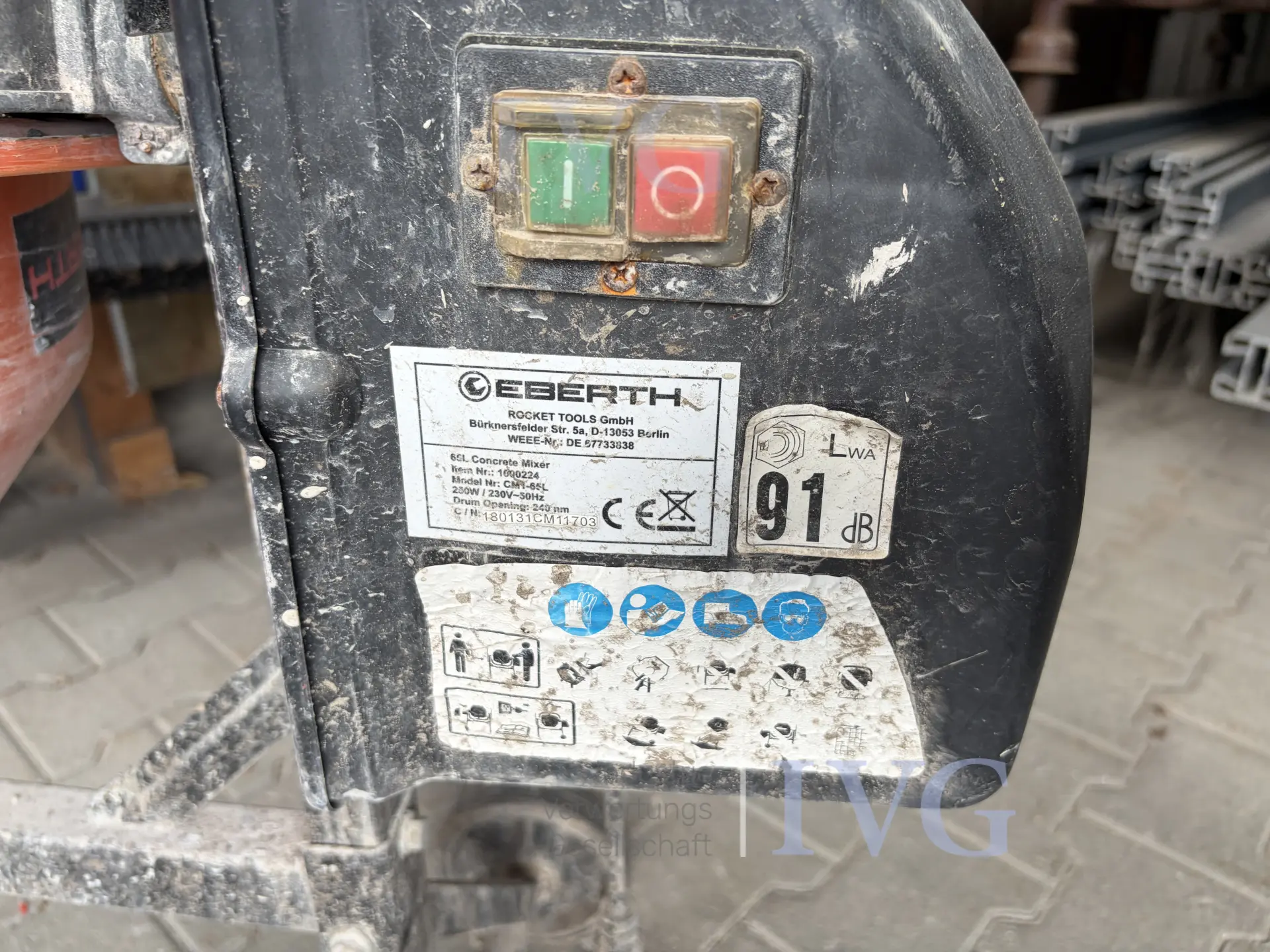 Betonmischer EBERTH – foto 4 – kavel bij IVG, Gütersloh