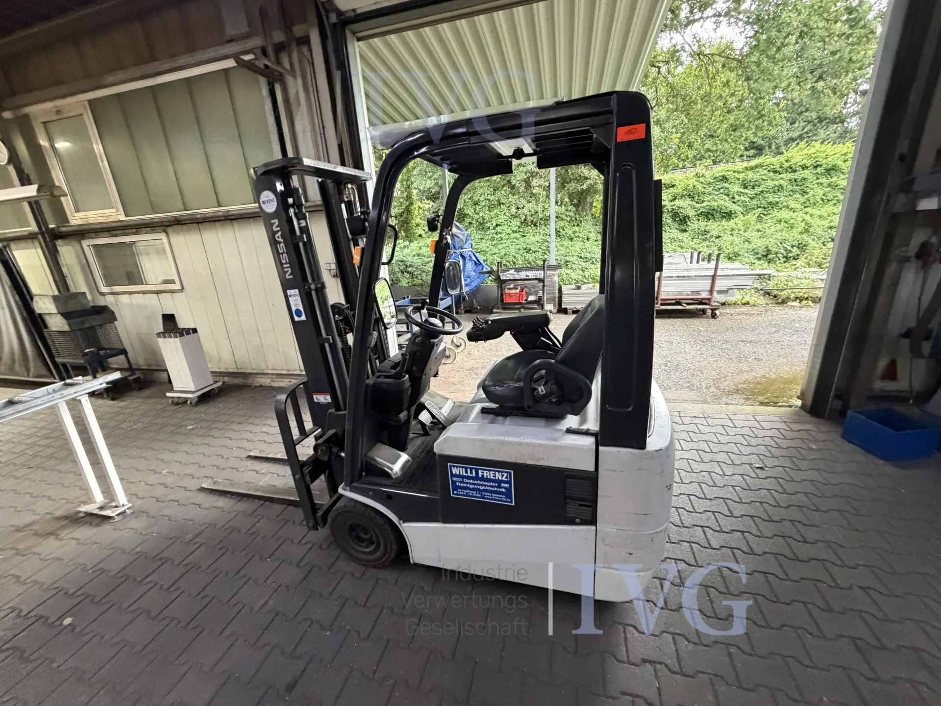 E-Gabelstapler NISSAN A1N1L18Q – foto 9 – kavel bij IVG, Gütersloh