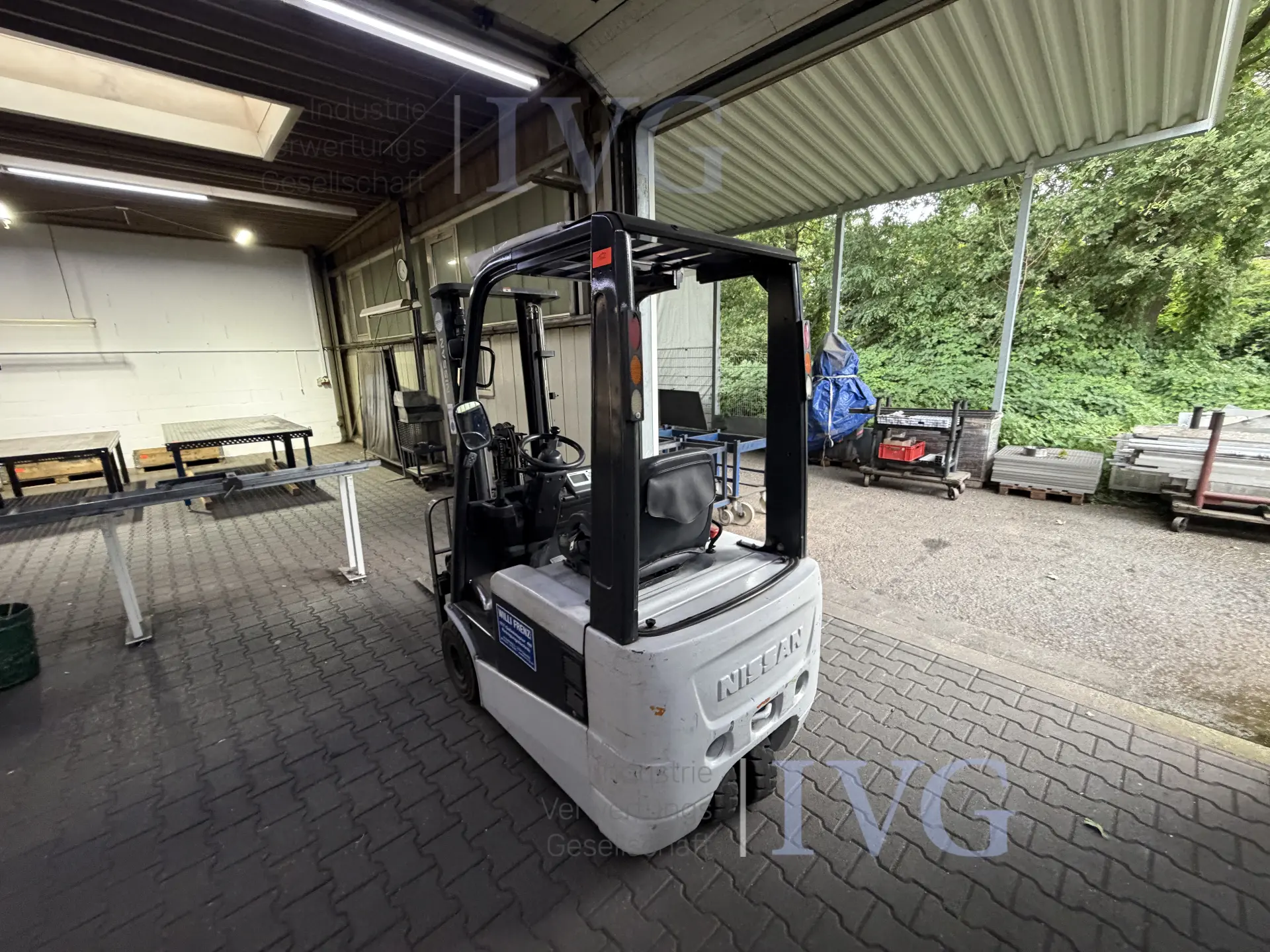 E-Gabelstapler NISSAN A1N1L18Q – foto 8 – kavel bij IVG, Gütersloh