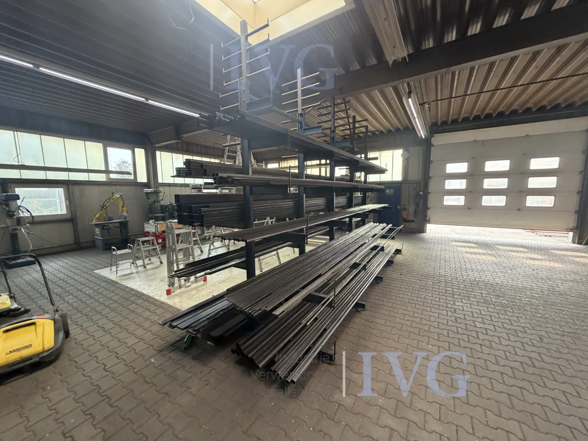 Kragarmregal (blau) – foto 4 – kavel bij IVG, Gütersloh