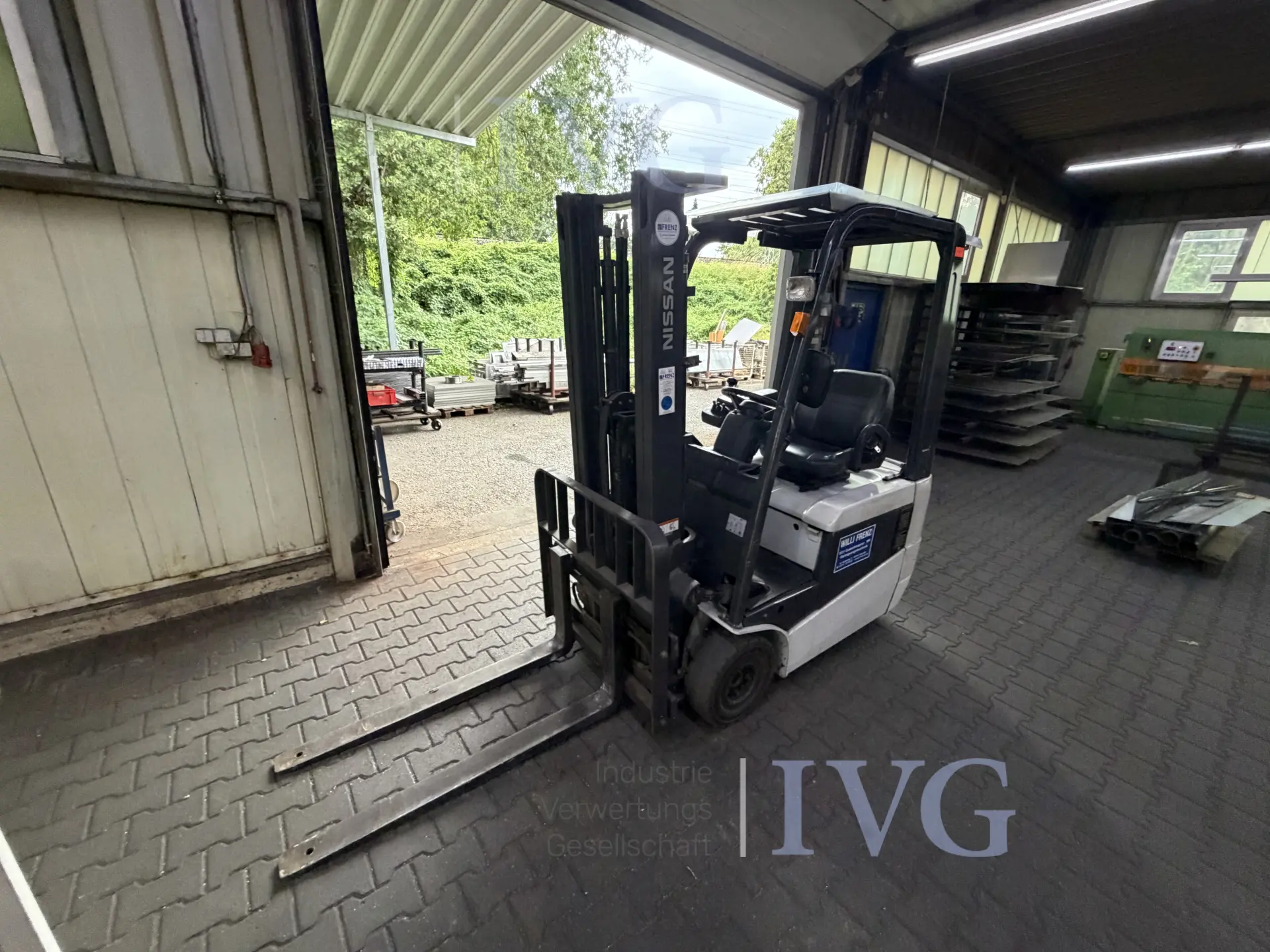 E-Gabelstapler NISSAN A1N1L18Q – foto 2 – kavel bij IVG, Gütersloh