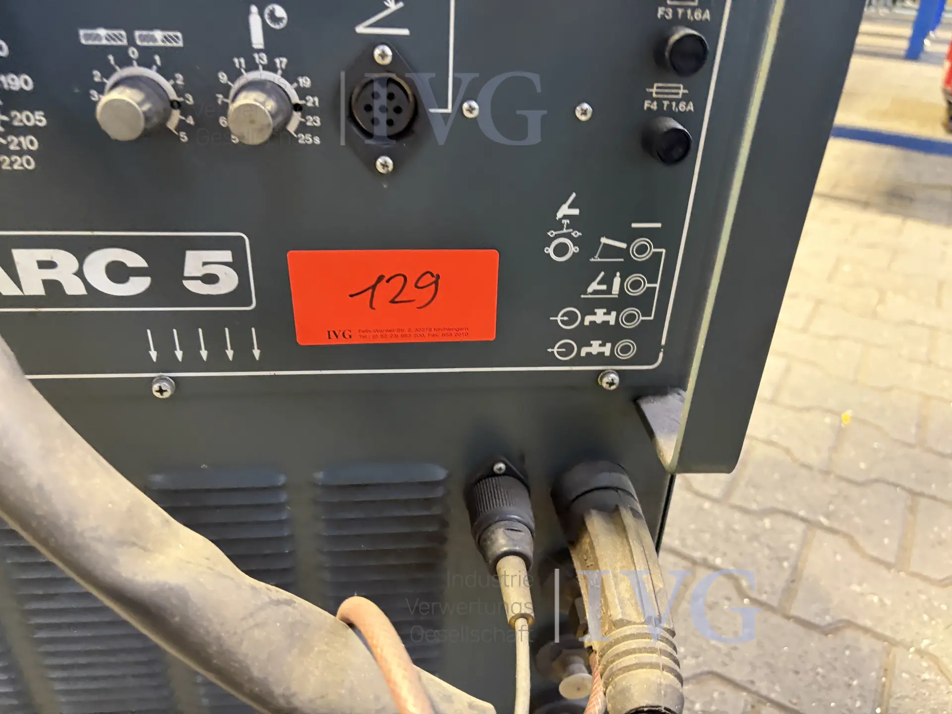 Schutzgas-WIG-Schweißgerät ESS Uniarc 5 – foto 10 – kavel bij IVG, Gütersloh