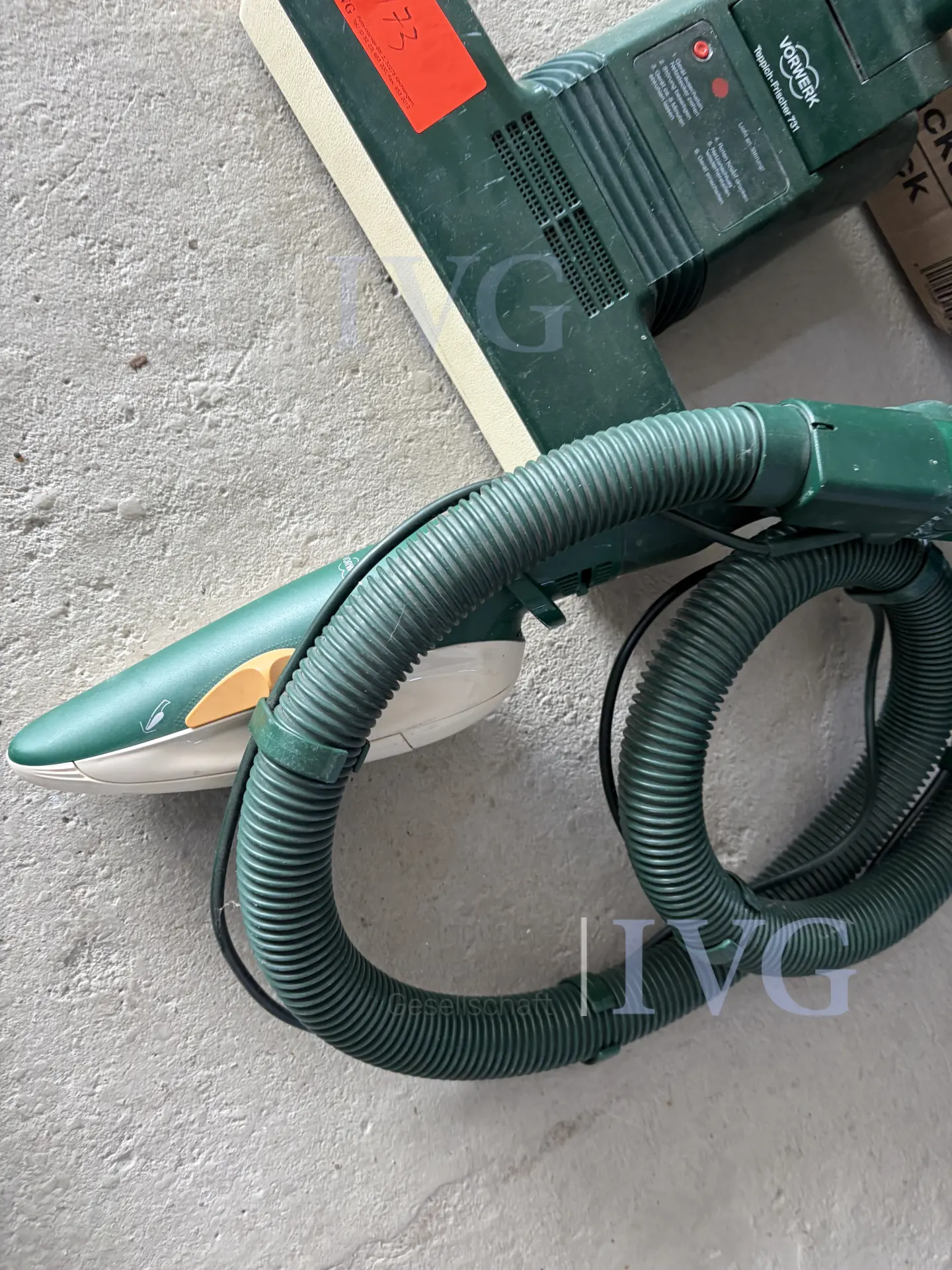 Staubsauger VORWERK Teppich-Frischer 731 – foto 3 – kavel bij IVG, Gütersloh