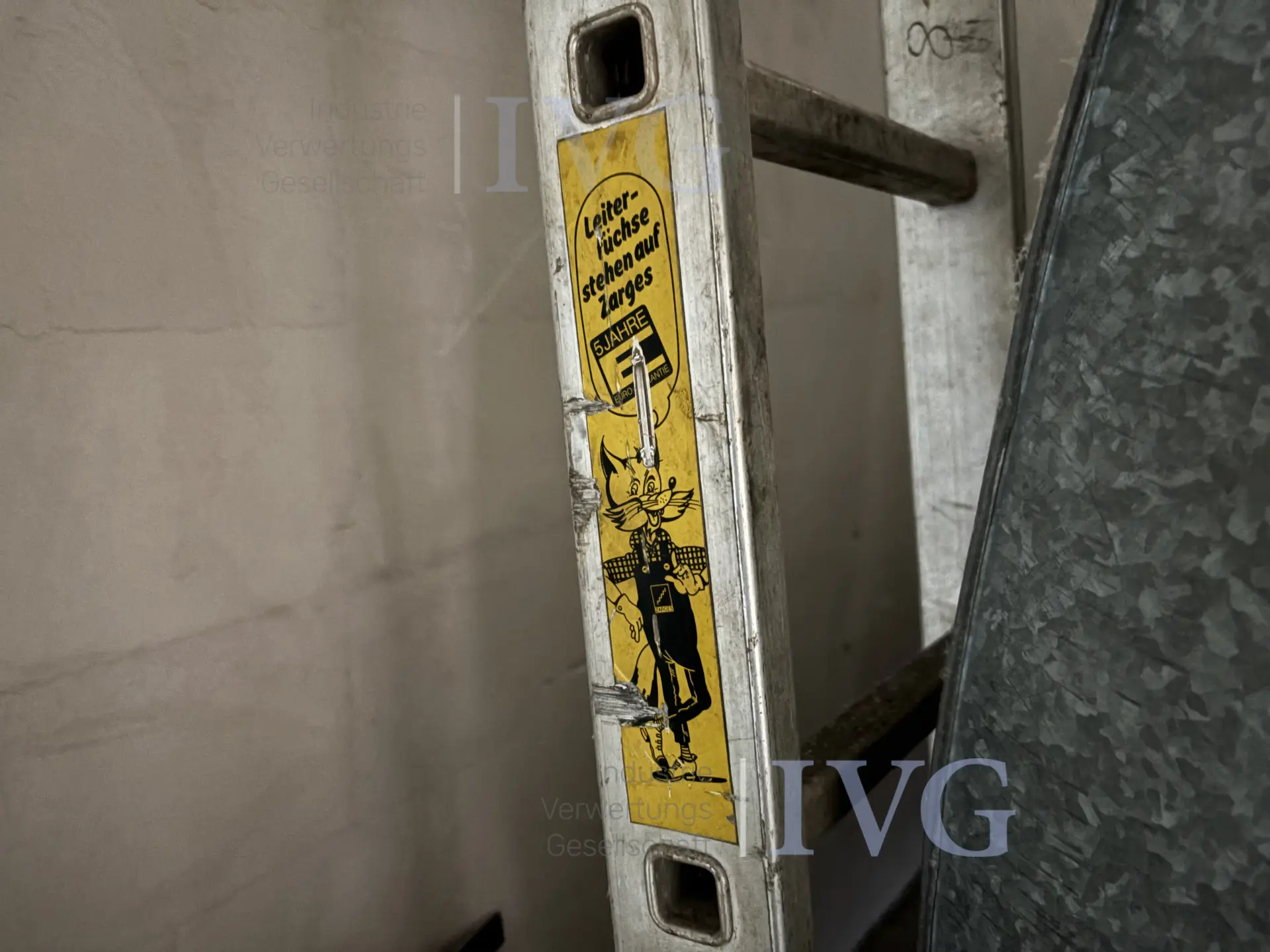 Alu-Anlegeleiter – foto 2 – kavel bij IVG, Güstrow