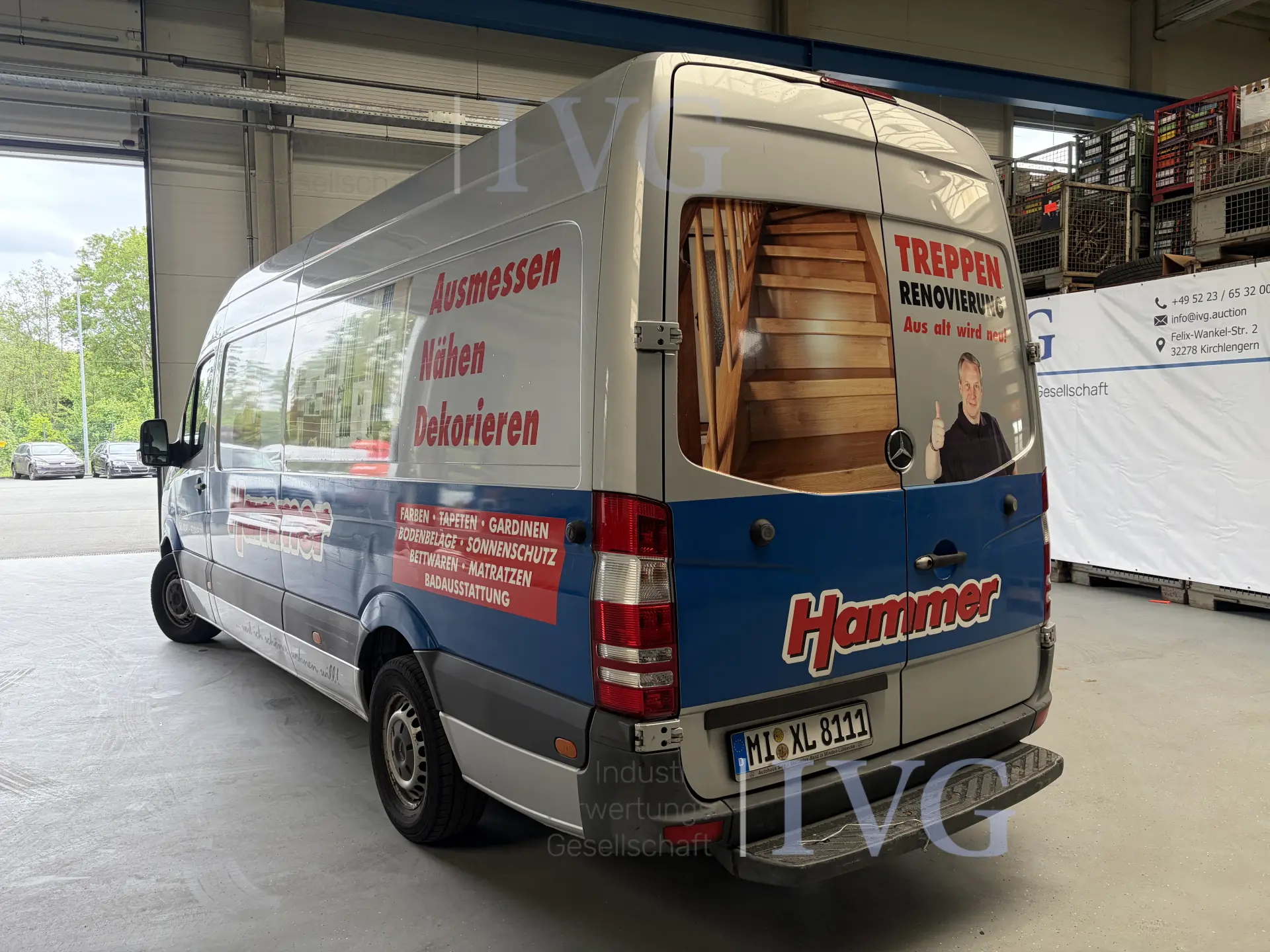 Van MERCEDES-BENZ Sprinter – foto 7 – kavel bij IVG, Kirchlengern