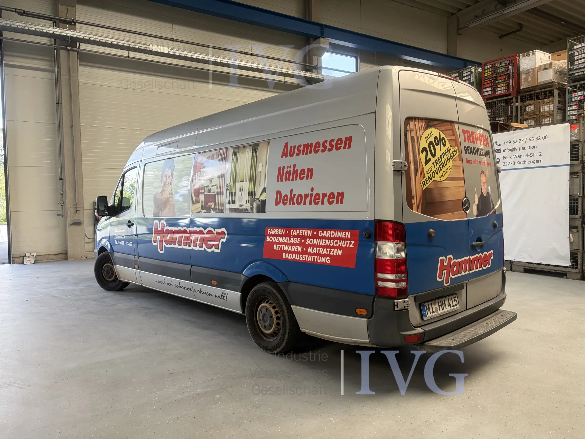 Van MERCEDES-BENZ Sprinter – foto 27 – kavel bij IVG, Kirchlengern